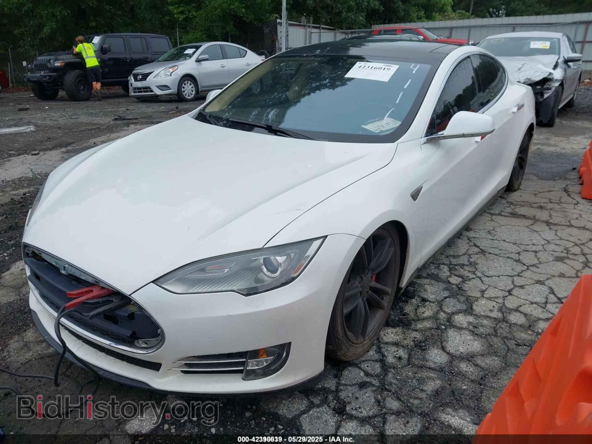 2013 TESLA MODEL S - VIN: 5YJSA1DP6DFP04116 - Photo 2
