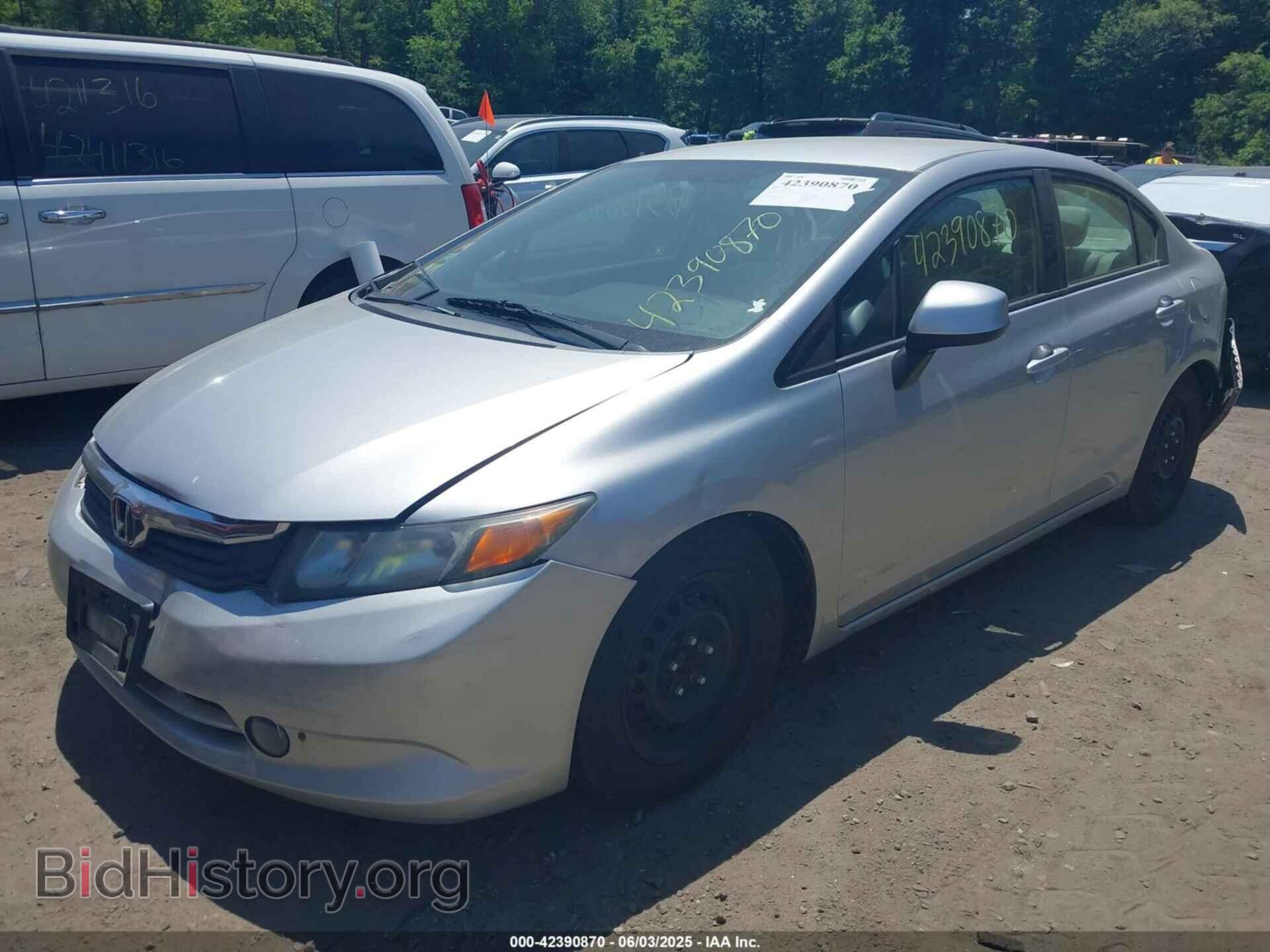 2012 HONDA CIVIC - VIN: 19XFB2F56CE368357 - Фото 2