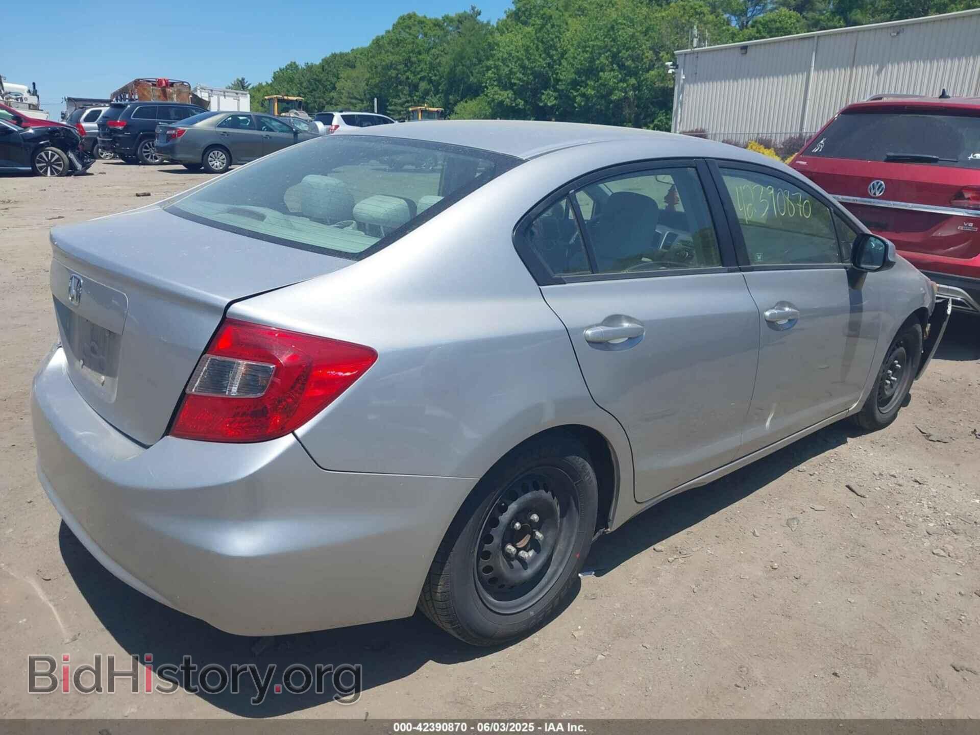 2012 HONDA CIVIC - VIN: 19XFB2F56CE368357 - Фото 4