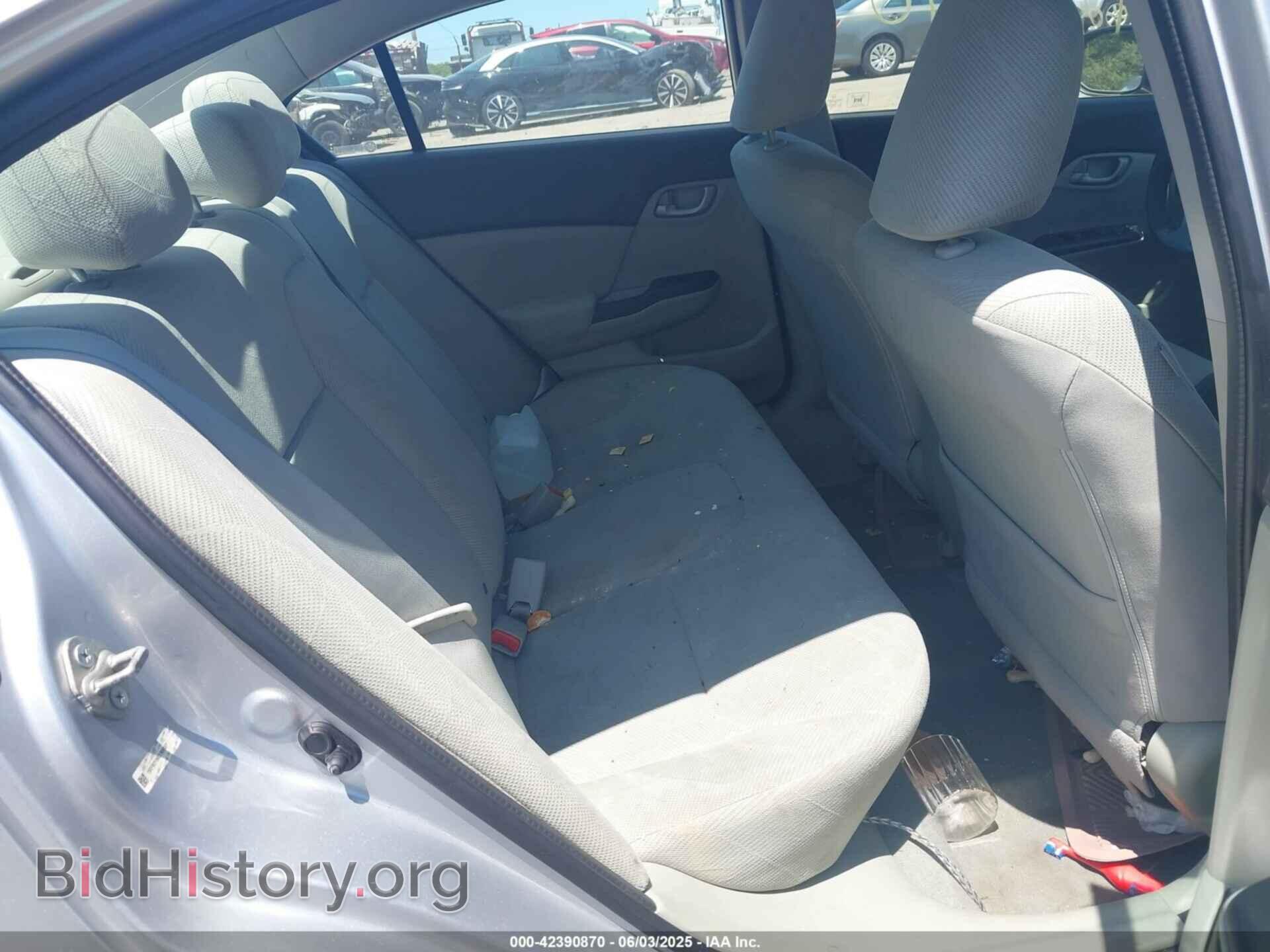 2012 HONDA CIVIC - VIN: 19XFB2F56CE368357 - Фото 8