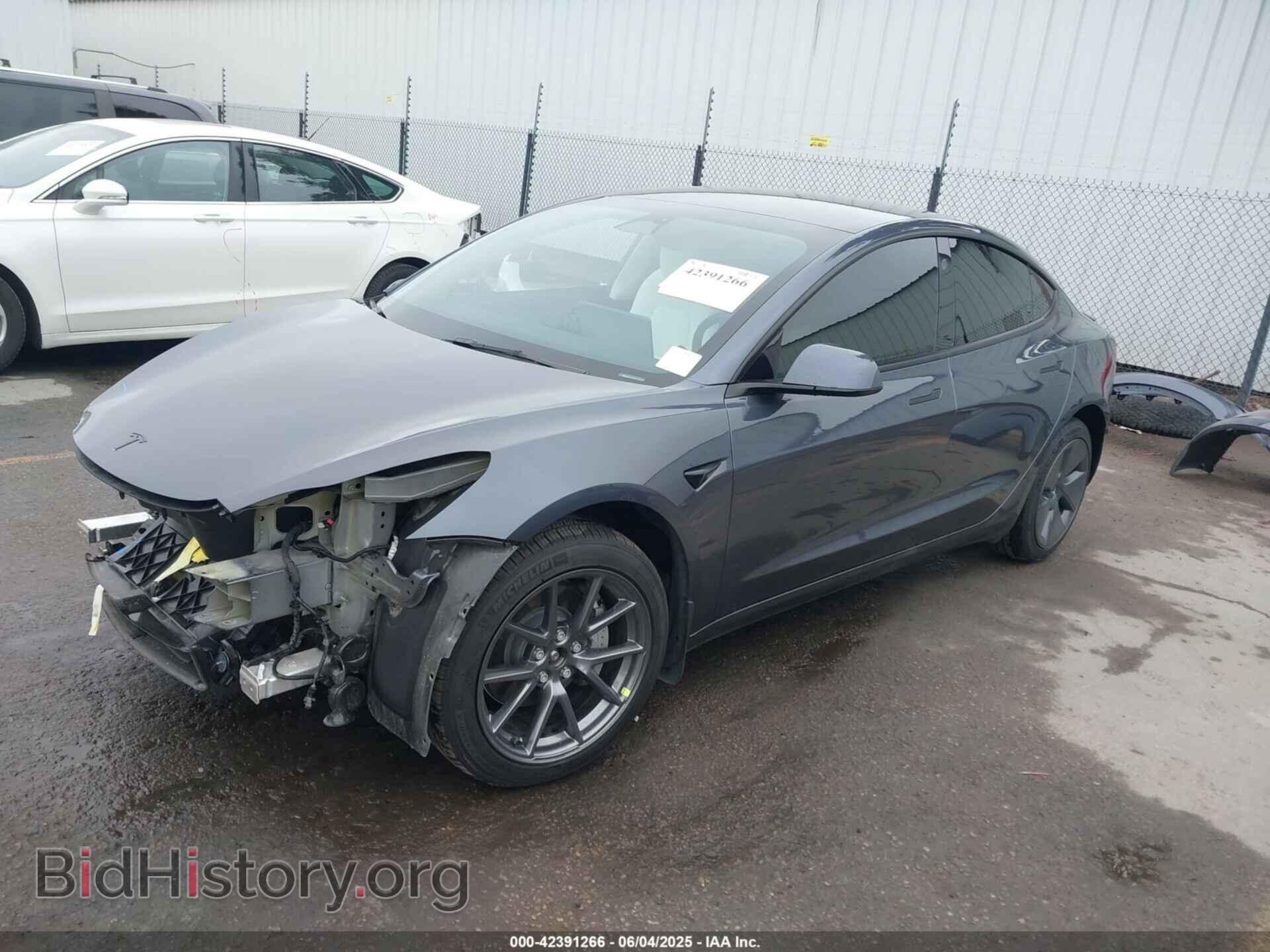 2022 TESLA MODEL 3 - VIN: 5YJ3E1EB2NF259483 - Фото 2