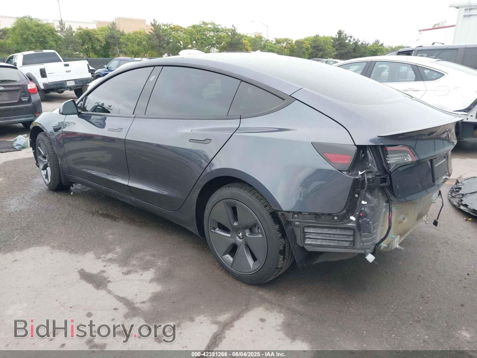 2022 TESLA MODEL 3 - VIN: 5YJ3E1EB2NF259483 - Фото 3