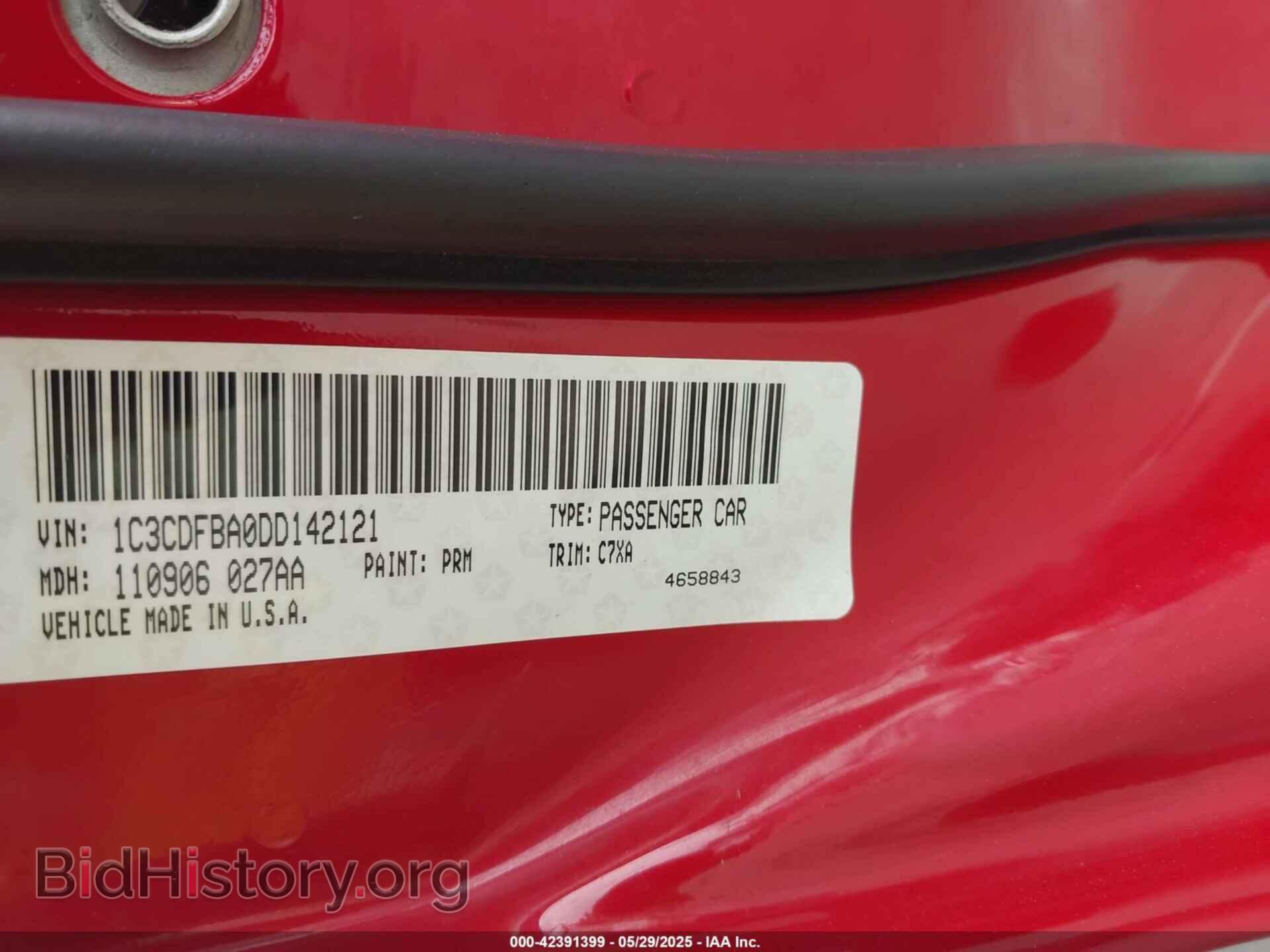 2013 DODGE DART - VIN: 1C3CDFBA0DD142121 - Фото 9