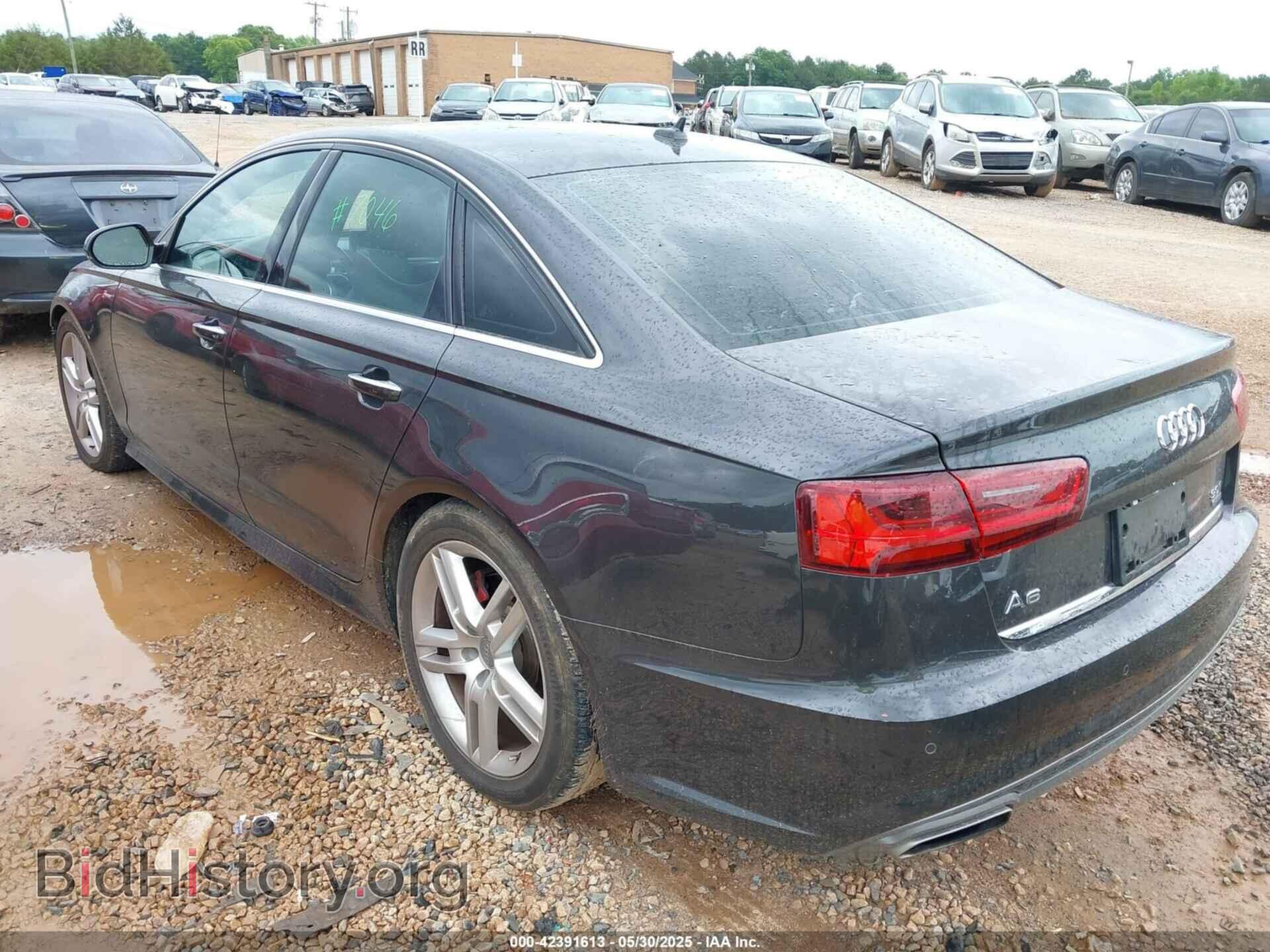2016 AUDI A6 - VIN: WAUGFAFC8GN082146 - Фото 3