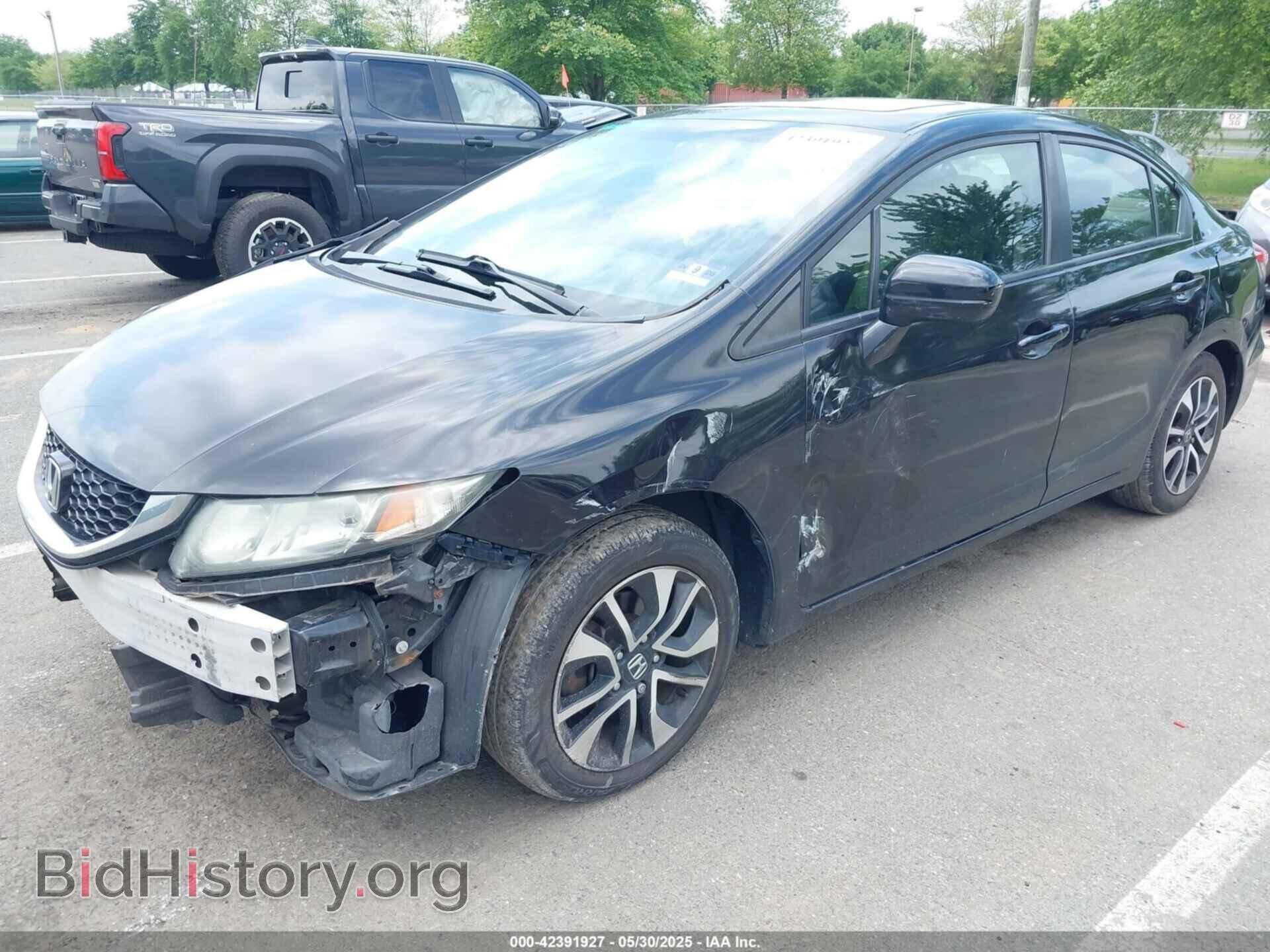 2014 HONDA CIVIC - VIN: 2HGFB2F8XEH557029 - Фото 2