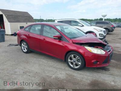 2014 Ford FOCUS SE, red — VIN 1FADP3F27EL227656, IAAI