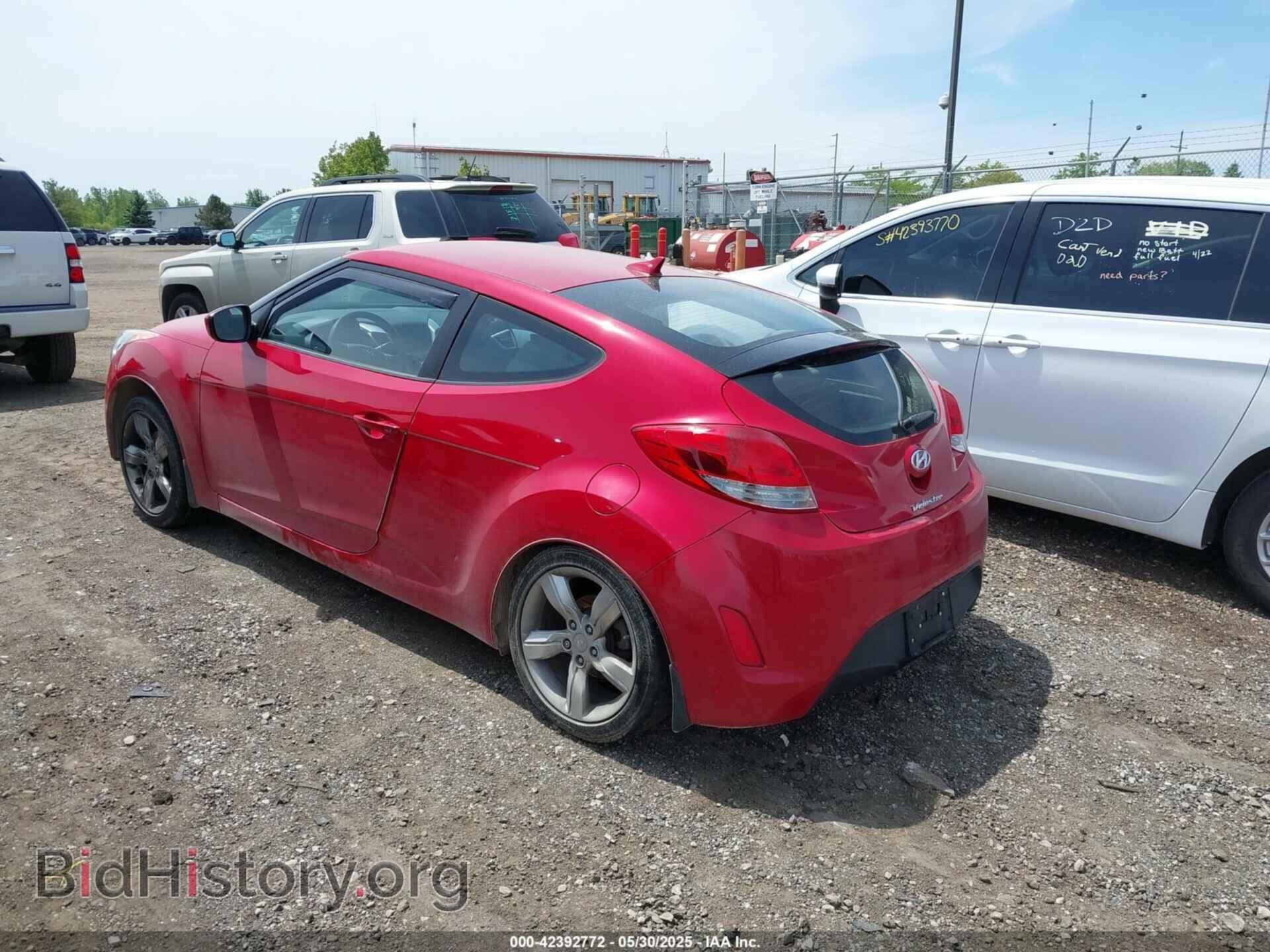 2012 HYUNDAI VELOSTER - VIN: KMHTC6AD8CU019848 - Фото 3