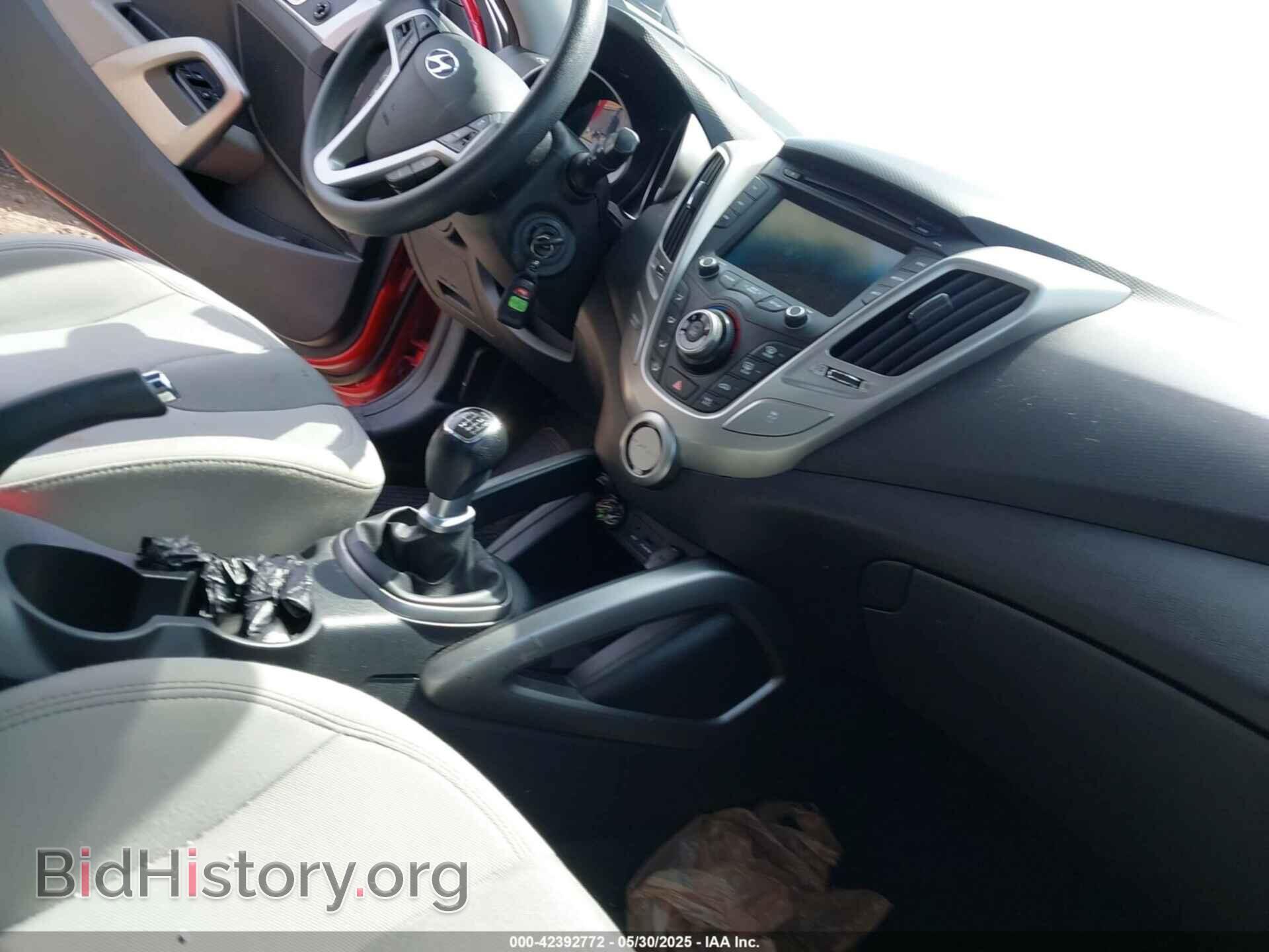 2012 HYUNDAI VELOSTER - VIN: KMHTC6AD8CU019848 - Фото 5