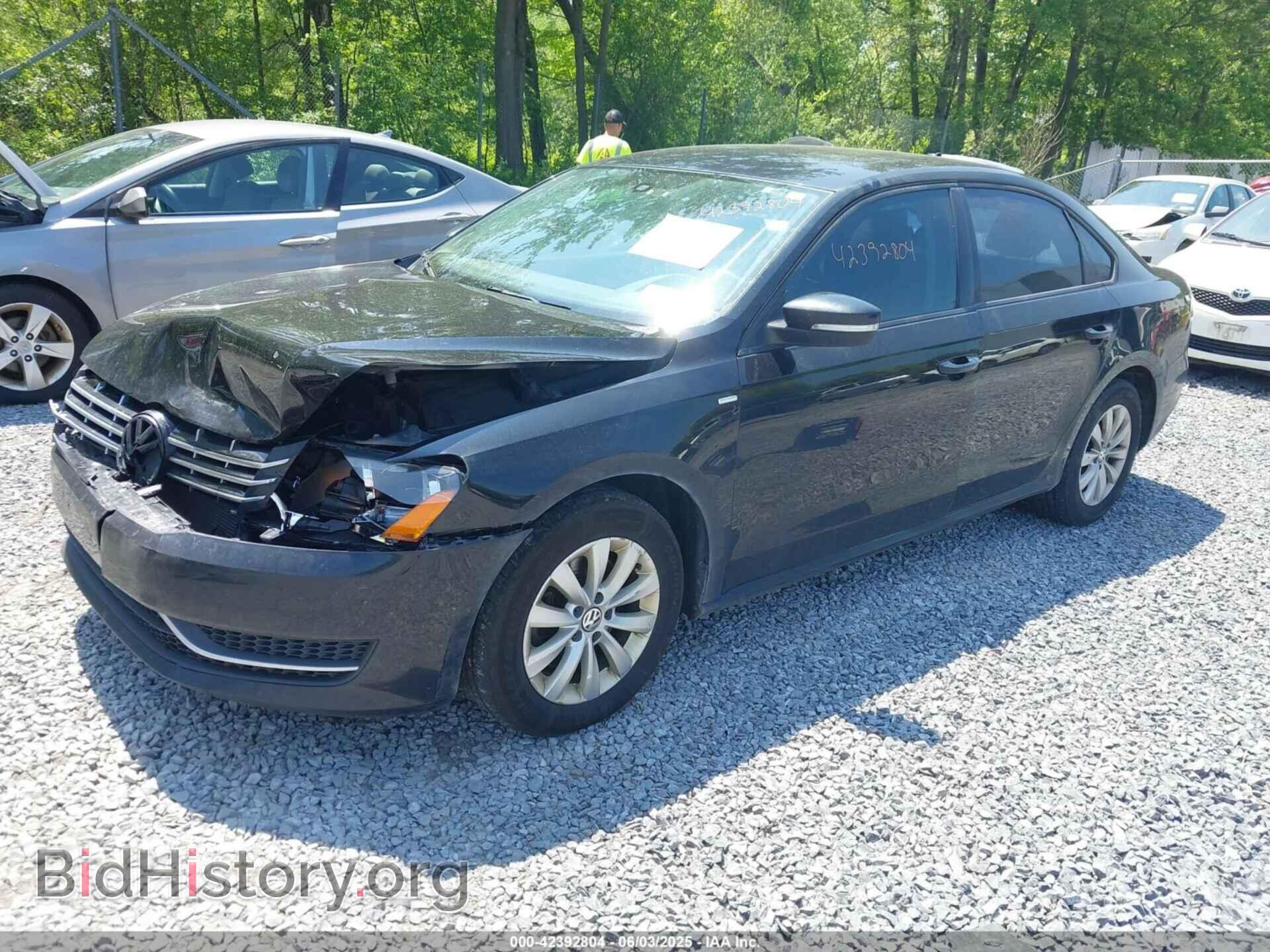 2014 VOLKSWAGEN PASSAT - VIN: 1VWAP7A31EC003851 - Фото 2