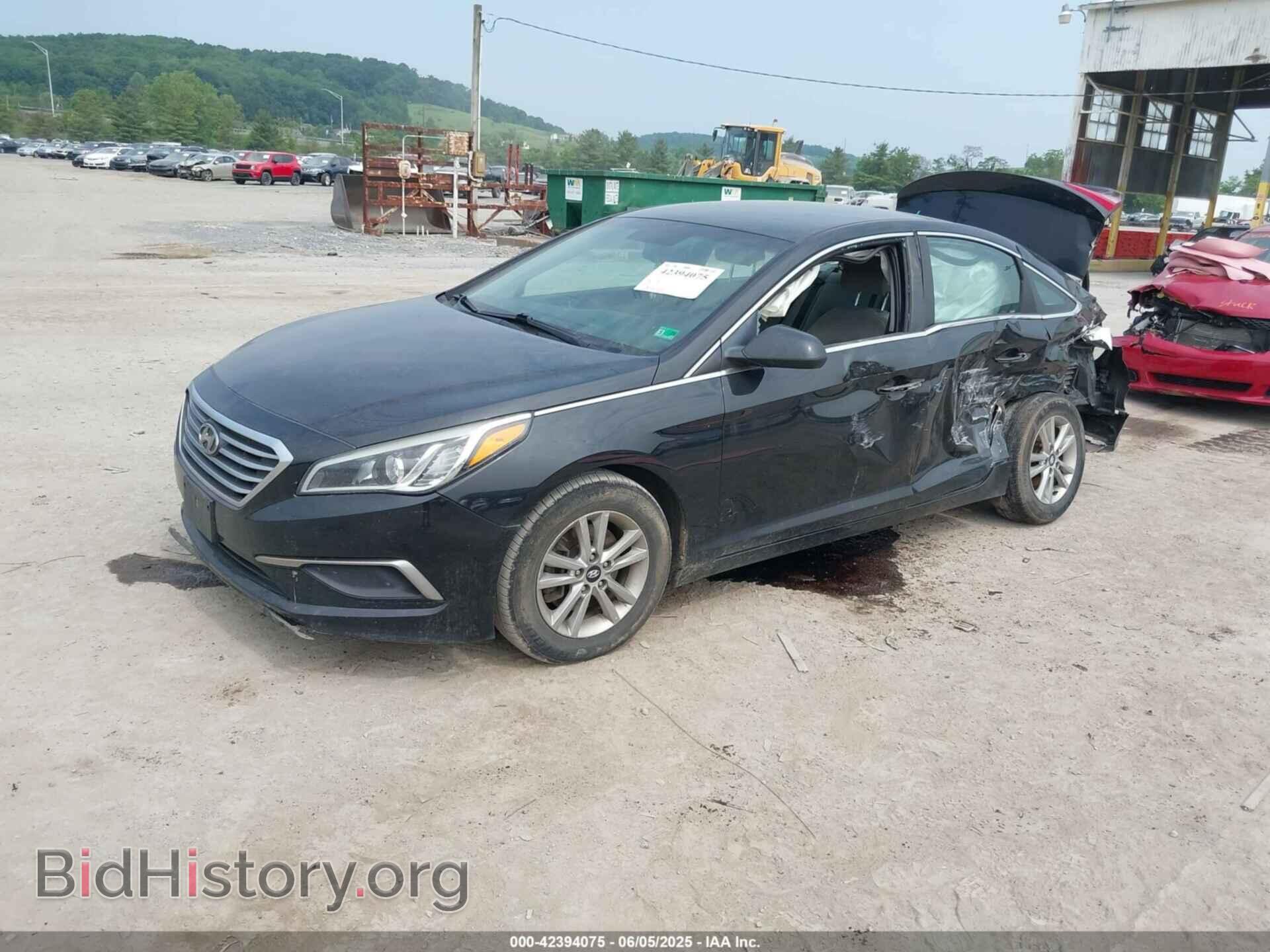 2017 HYUNDAI SONATA - VIN: 5NPE24AF2HH481894 - Фото 2