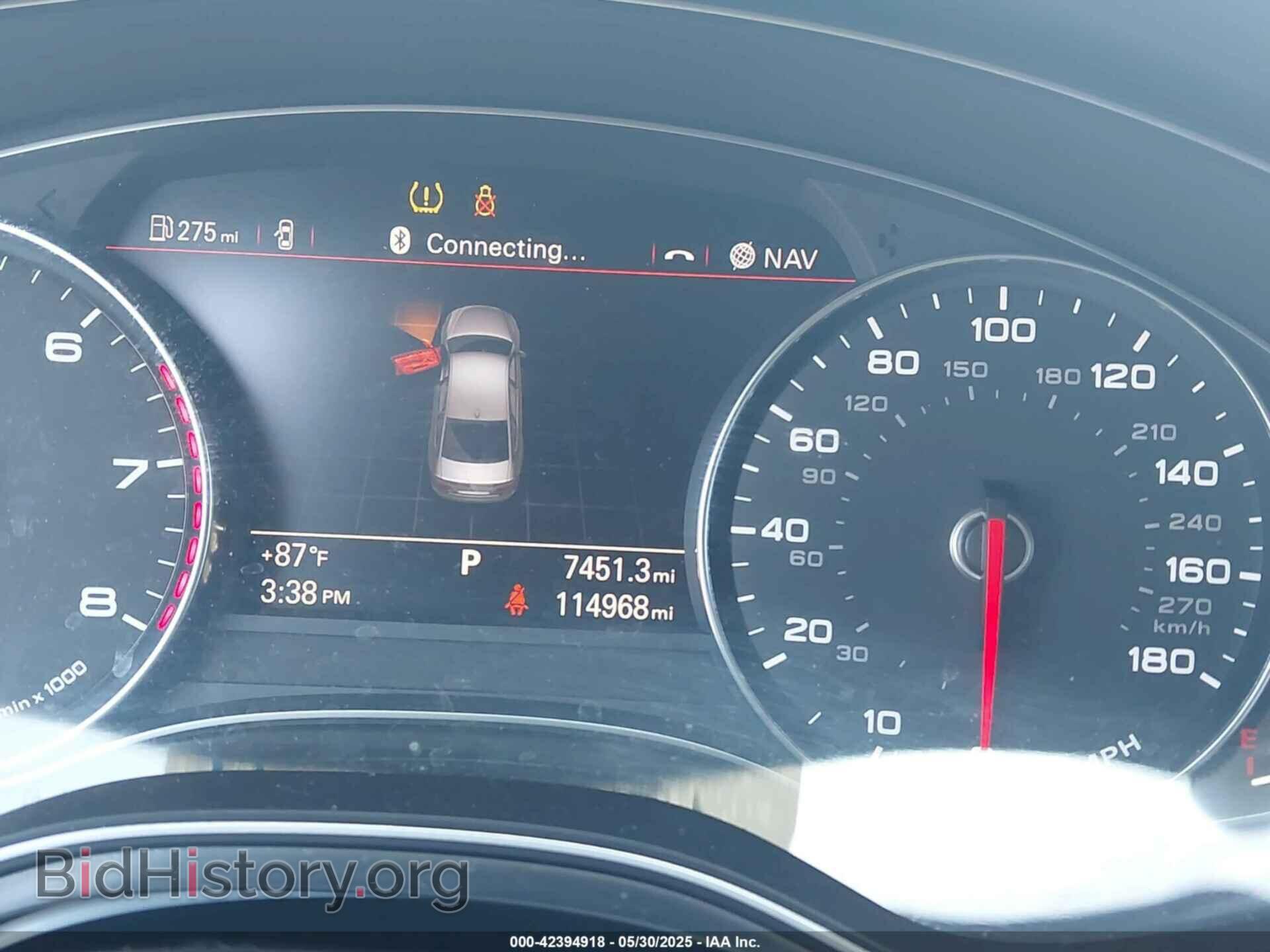 2012 AUDI A6 - VIN: WAUHGAFC8CN033578 - Фото 7