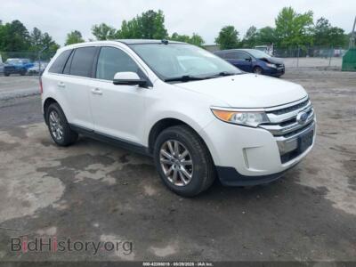 2013 Ford EDGE Limited, белый — VIN 2FMDK4KC2DBB68748, IAAI