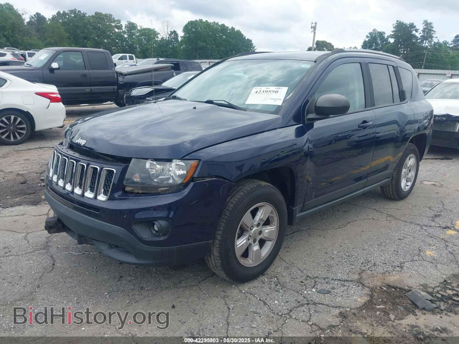 2016 JEEP COMPASS - VIN: 1C4NJCBB5GD761063 - Фото 2