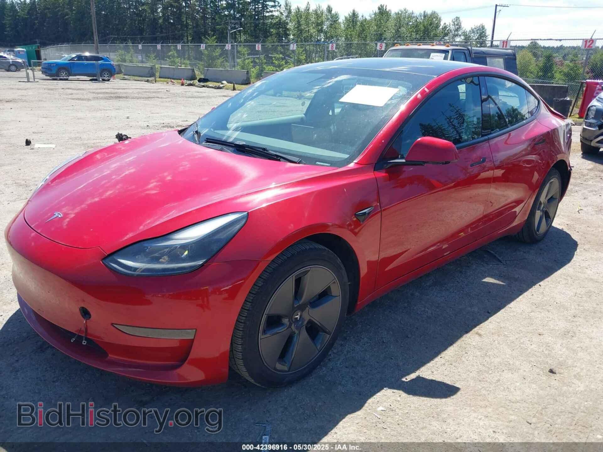 2023 TESLA MODEL 3 - VIN: 5YJ3E1EA0PF447154 - Фото 2