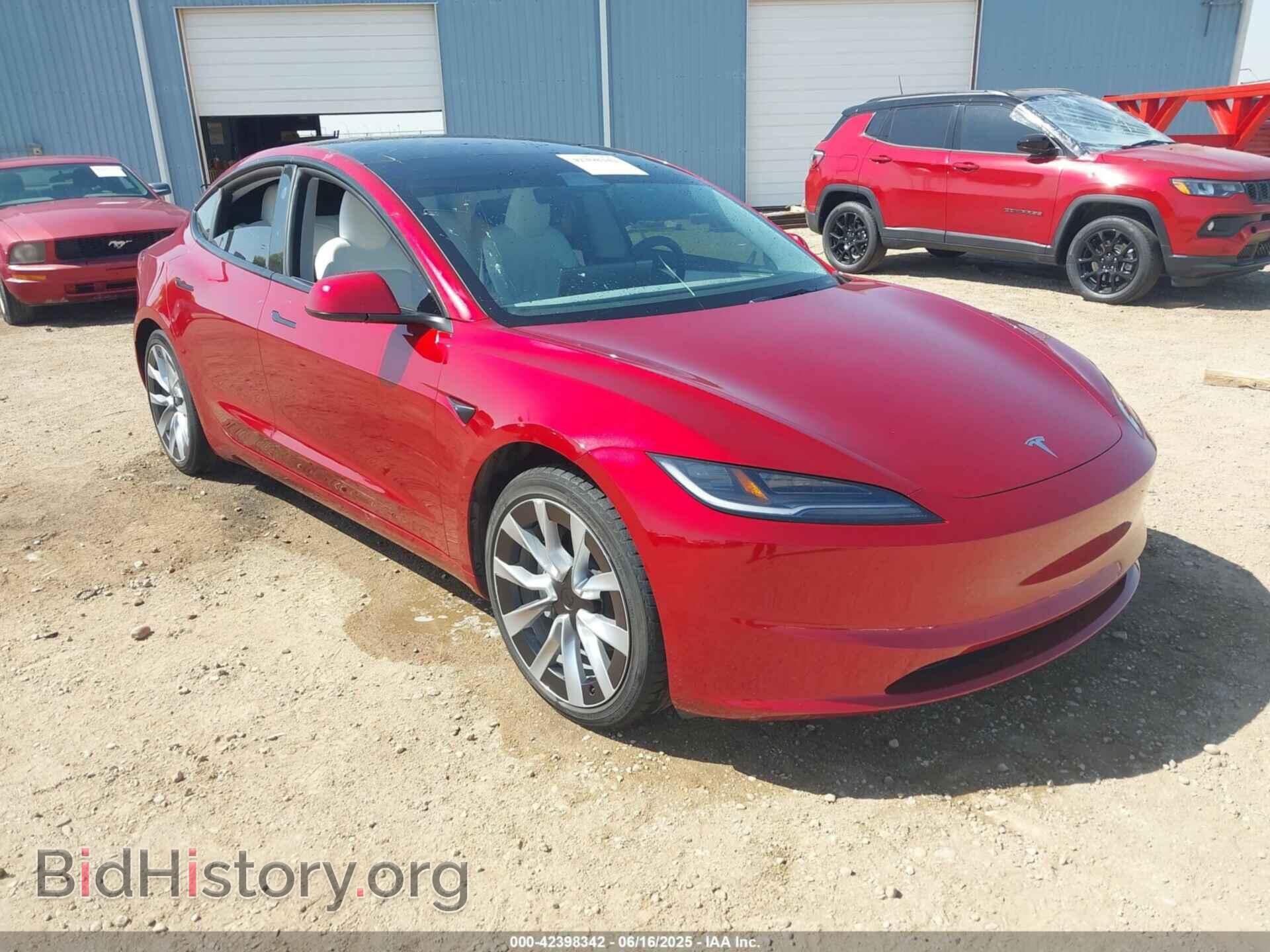 Photo 5YJ3E1EB2RF800621 - TESLA MODEL 3 2024