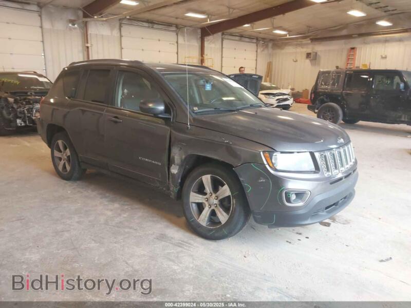 2016 Jeep COMPASS High Altitude Edition (VIN 1C4NJDEB1GD799357) — фото 1 из 16, IAAI, повреждение: правая передняя часть