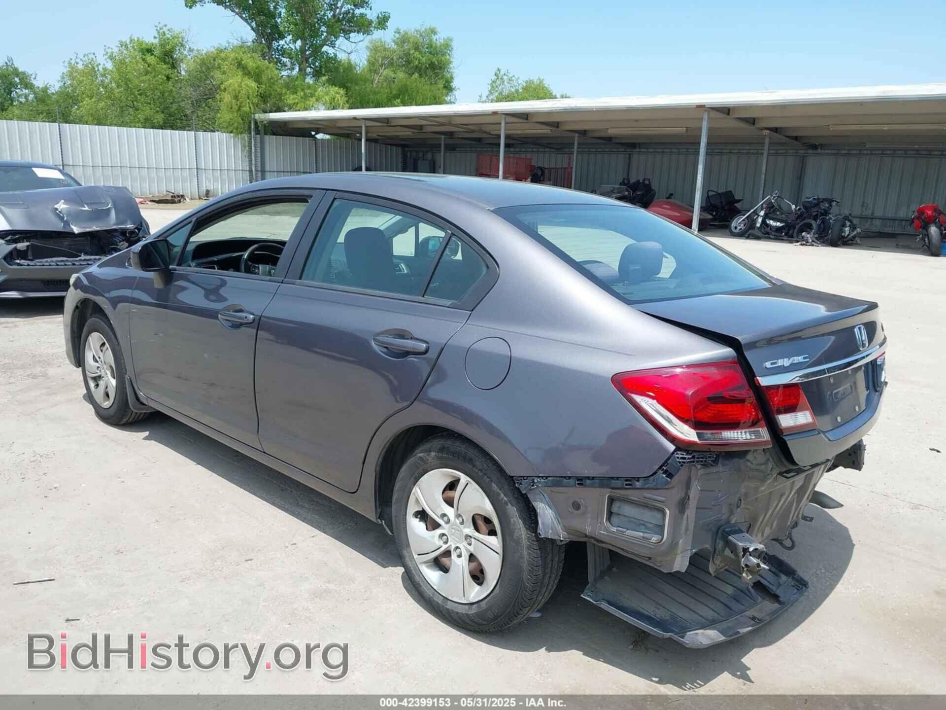2014 HONDA CIVIC - VIN: 19XFB2F5XEE050535 - Фото 3