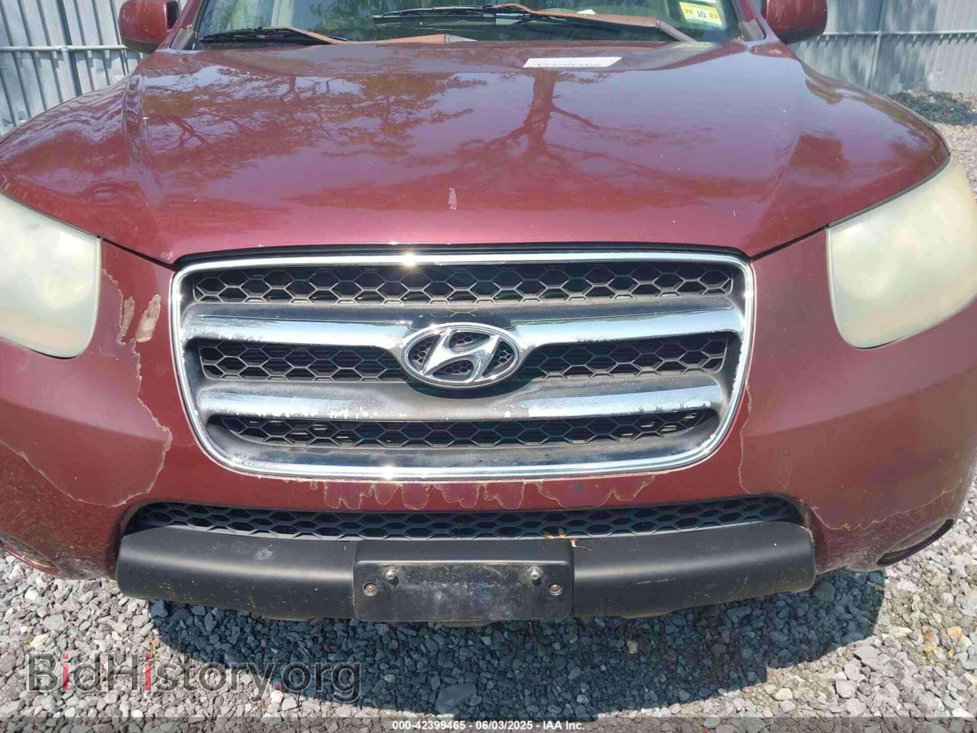 2007 HYUNDAI SANTA FE - VIN: 5NMSG13D87H013162 - Фото 6