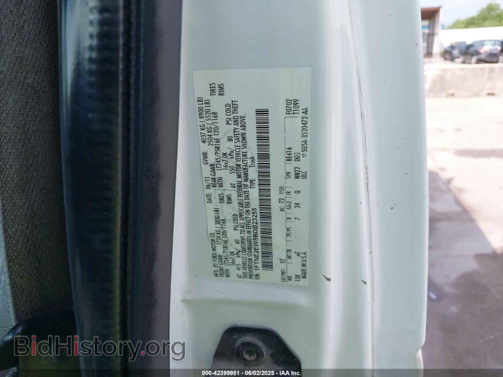 2011 FORD E-250 - VIN: 1FTNE2EW5BDB23255 - Photo 9