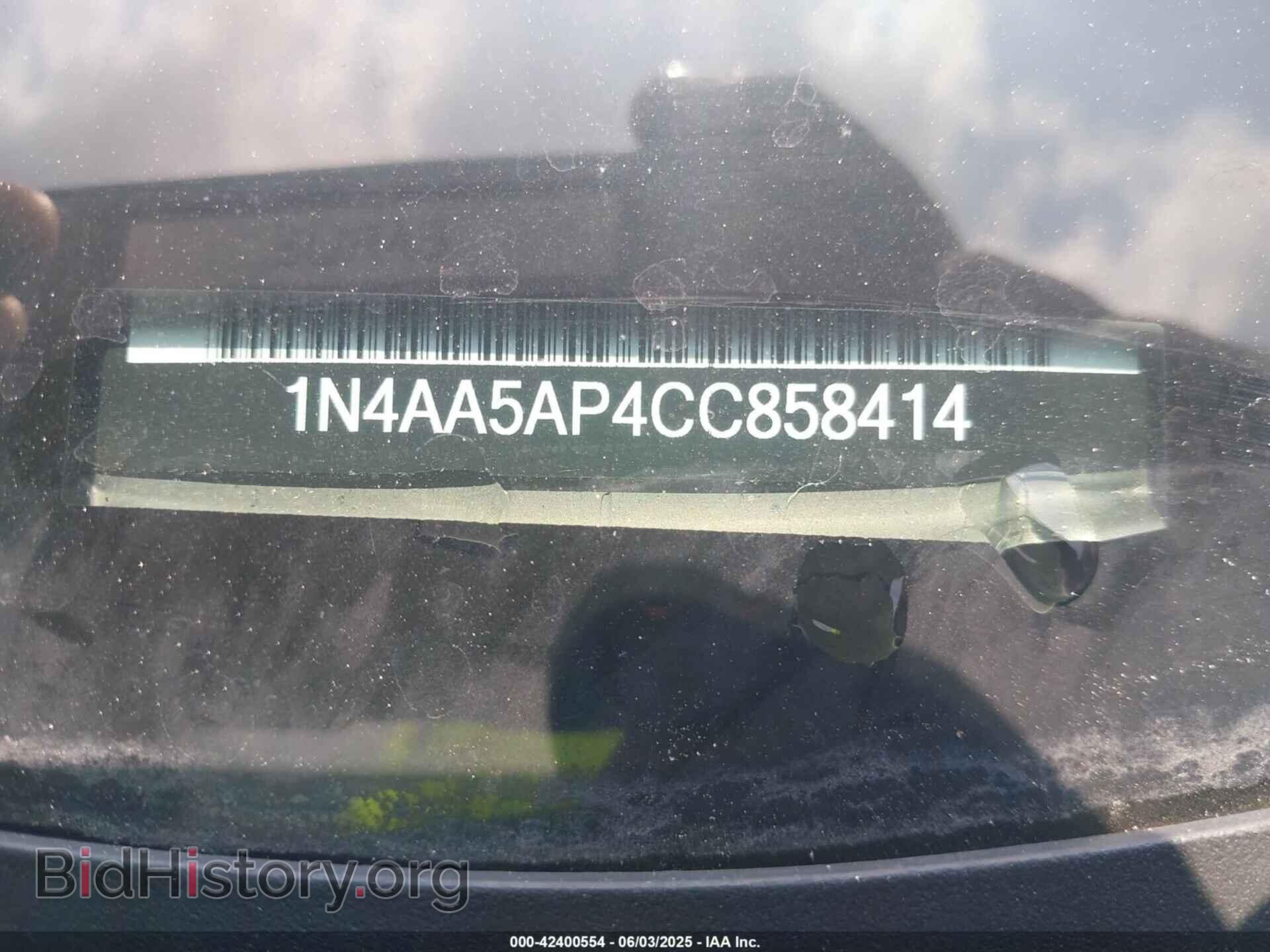 2012 NISSAN MAXIMA - VIN: 1N4AA5AP4CC858414 - Фото 9
