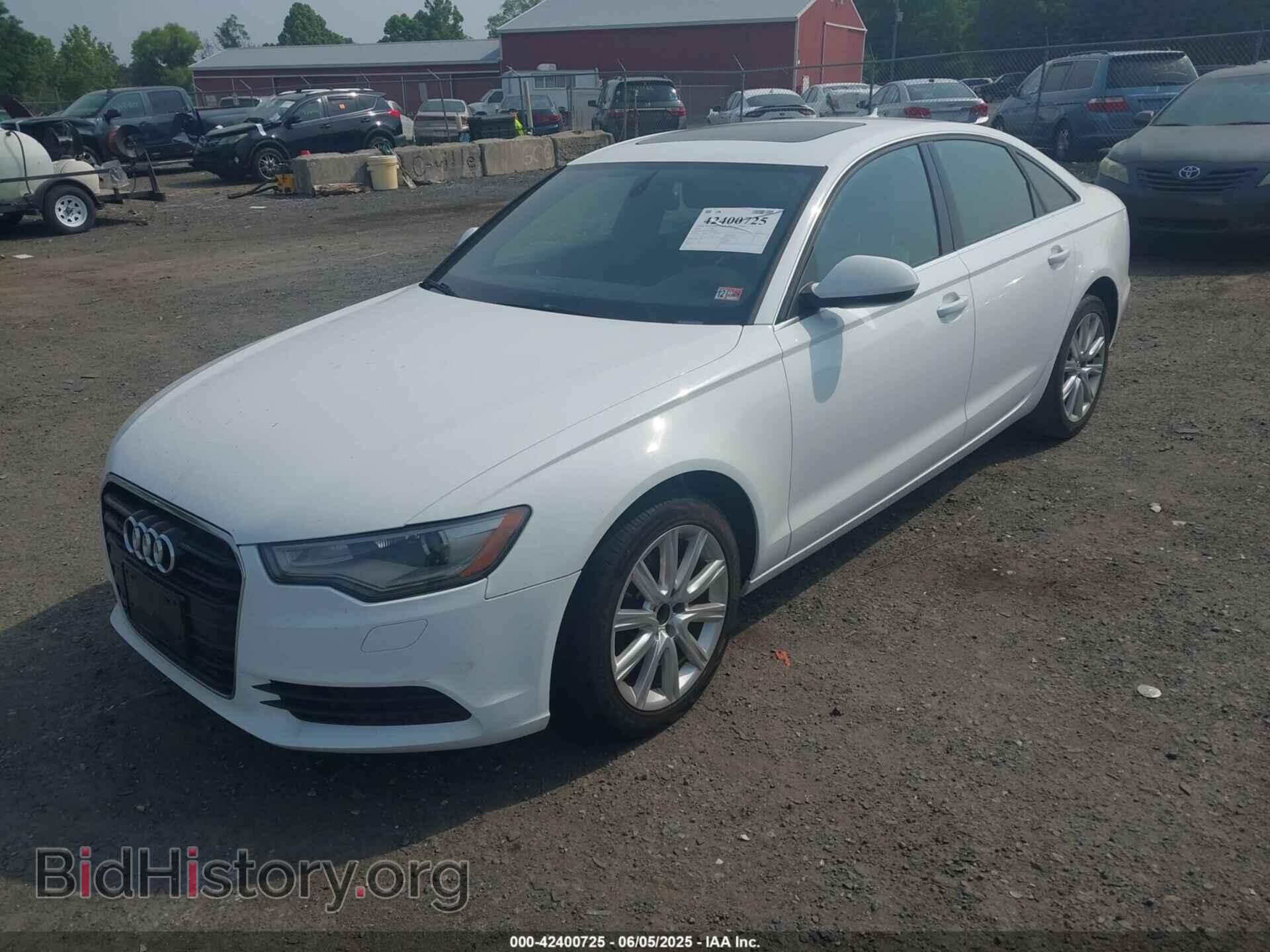 2014 AUDI A6 - VIN: WAUCFAFC4EN069297 - Фото 2