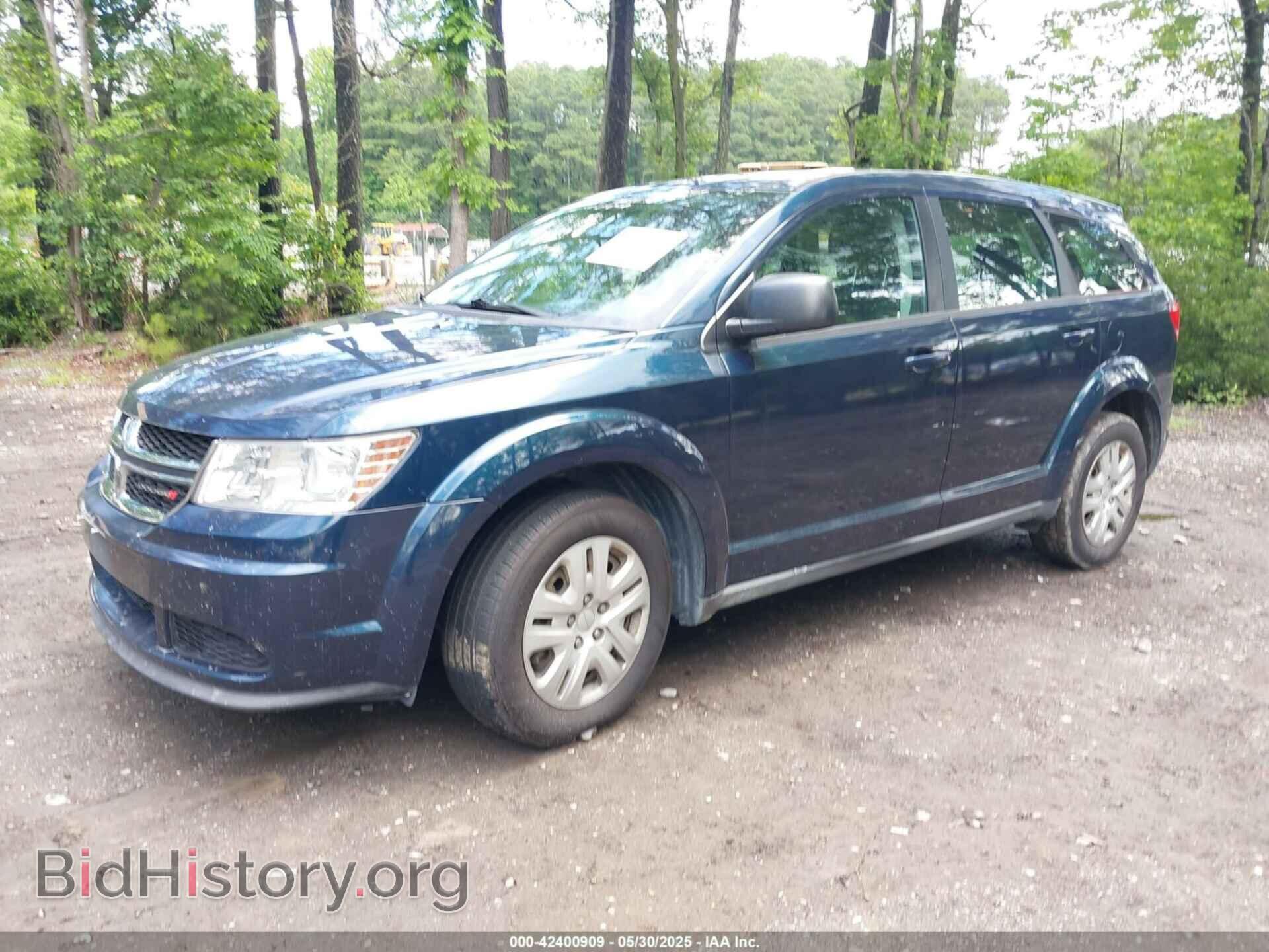 2014 DODGE JOURNEY - VIN: 3C4PDCAB5ET117359 - Фото 2