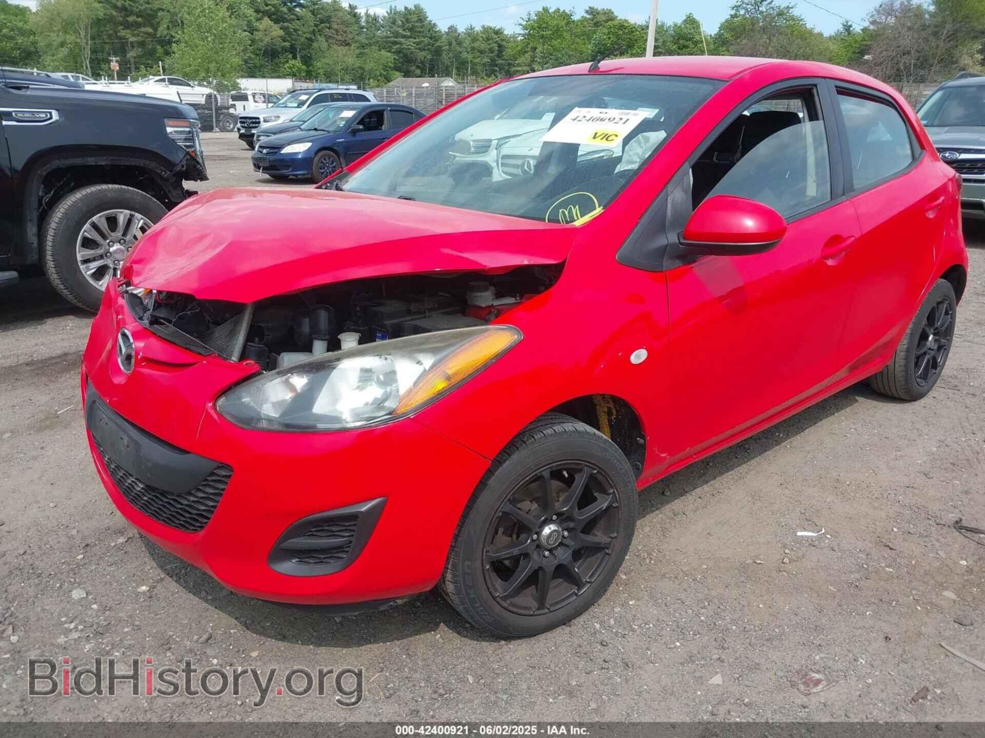 2012 MAZDA MAZDA2 - VIN: JM1DE1KZXC0141909 - Фото 2
