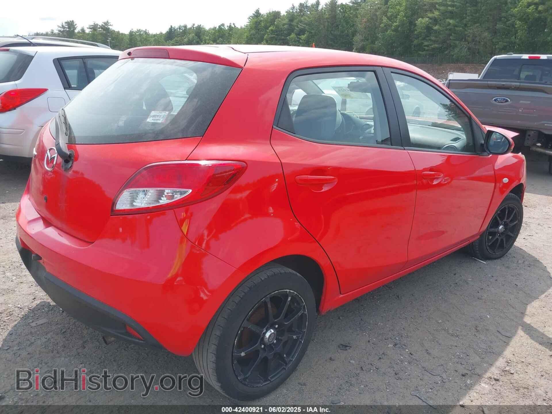 2012 MAZDA MAZDA2 - VIN: JM1DE1KZXC0141909 - Фото 4