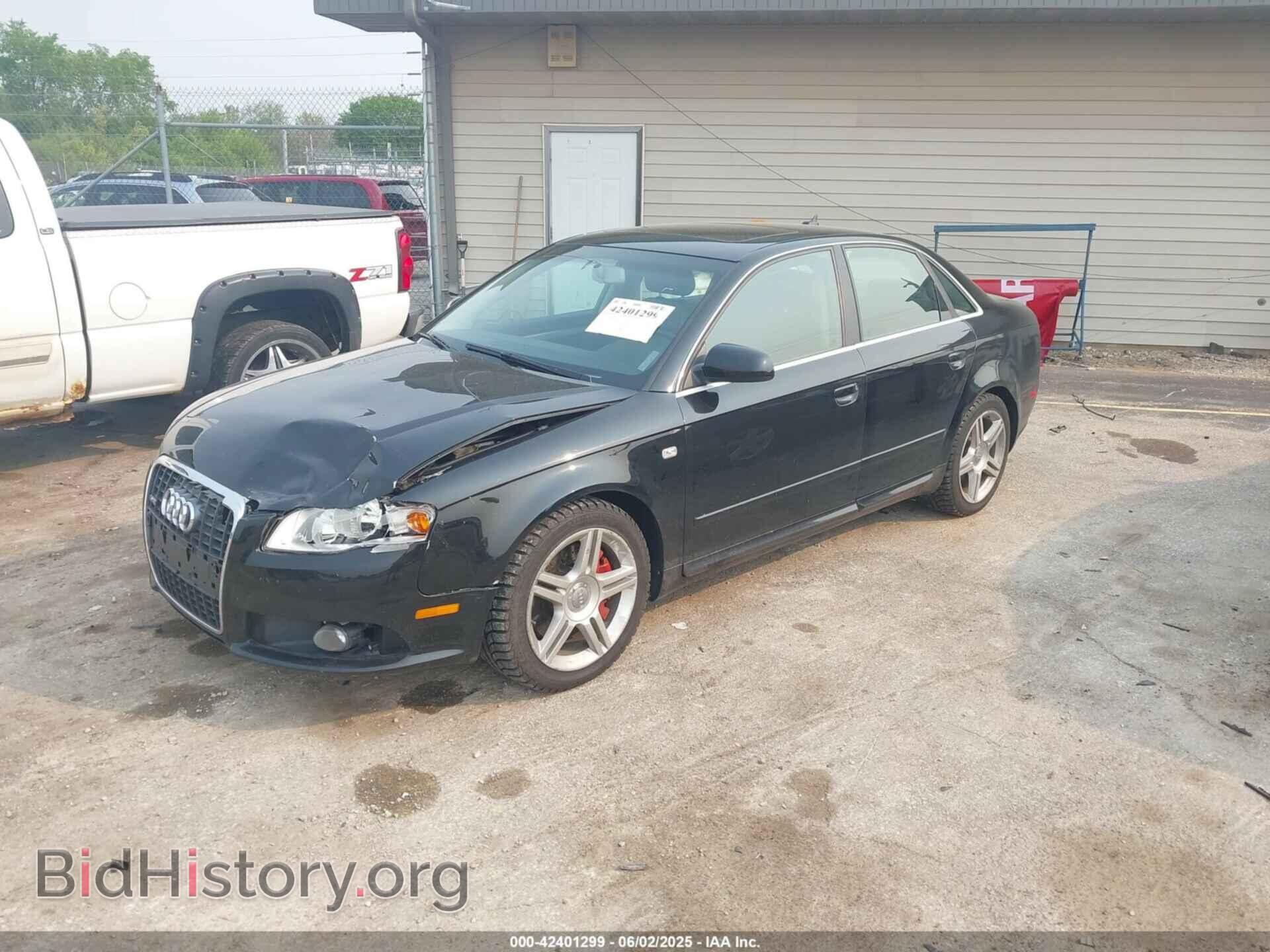 2008 AUDI A4 - VIN: WAUDF78E48A041209 - Фото 2