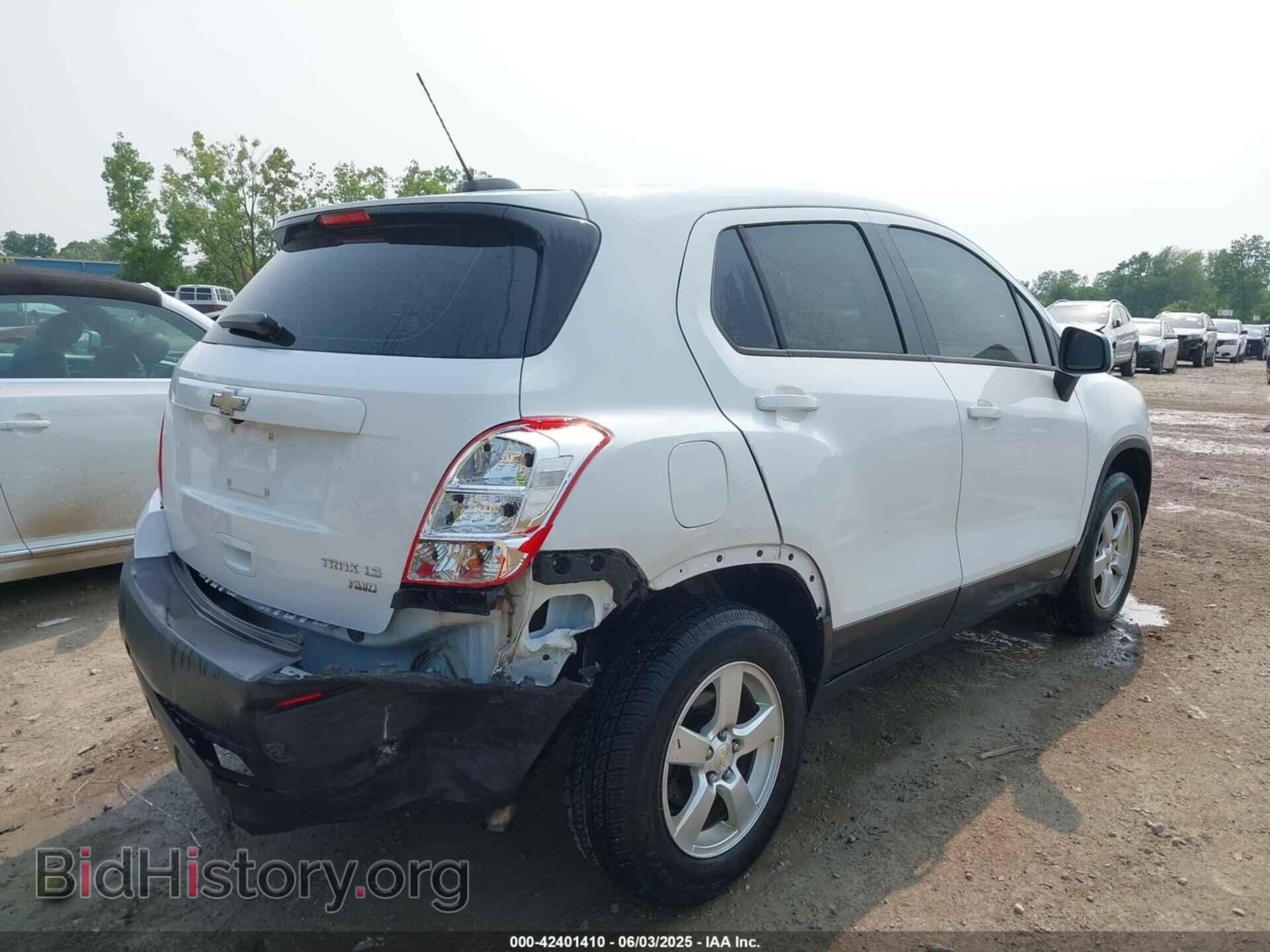 2016 CHEVROLET TRAX - VIN: 3GNCJNSB2GL184691 - Фото 4