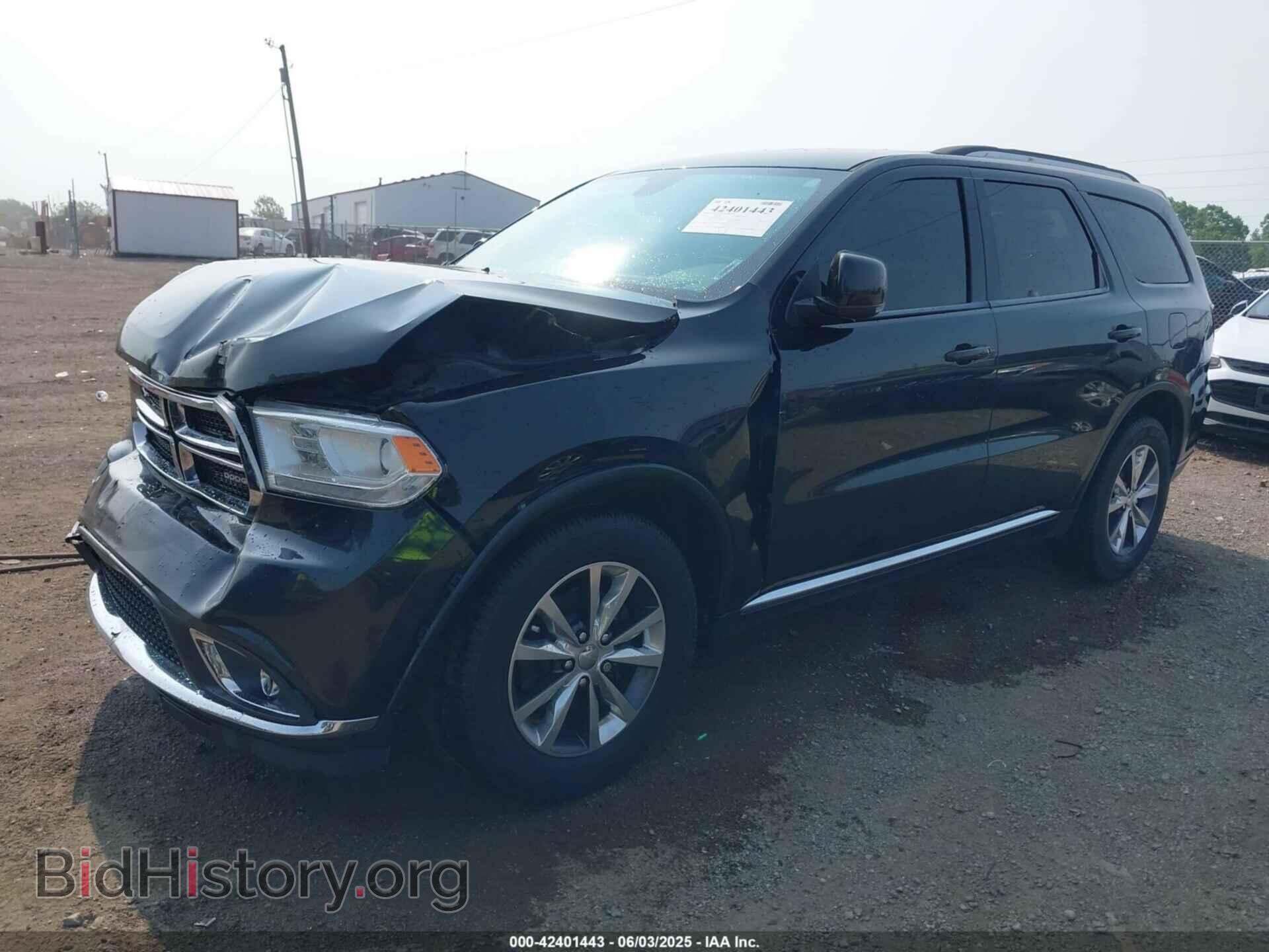 2016 DODGE DURANGO - VIN: 1C4RDJDGXGC446769 - Фото 2