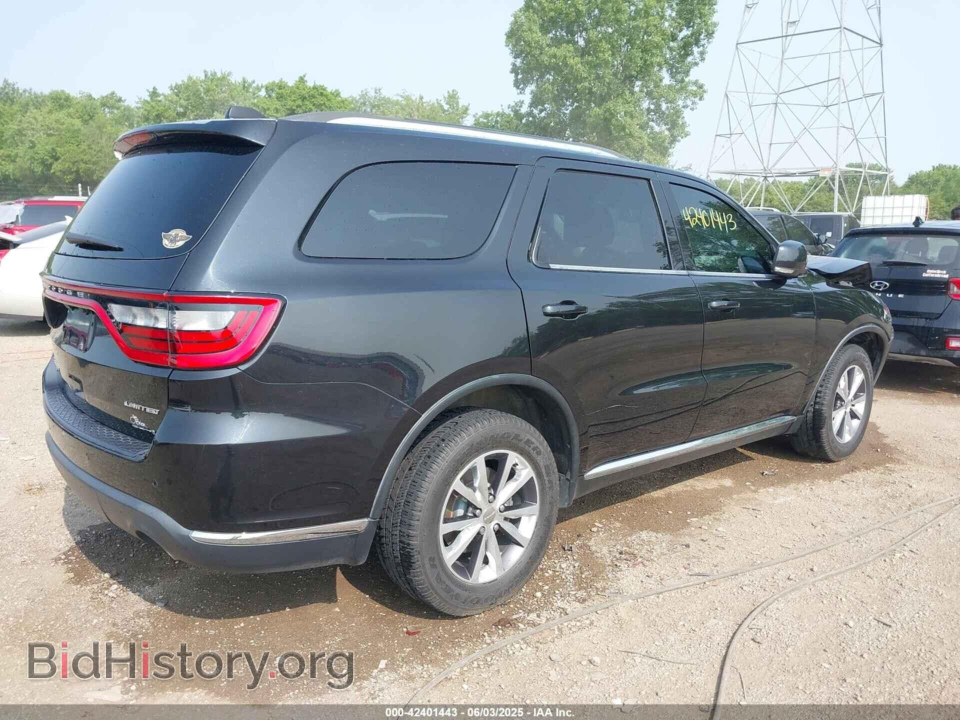 2016 DODGE DURANGO - VIN: 1C4RDJDGXGC446769 - Фото 4