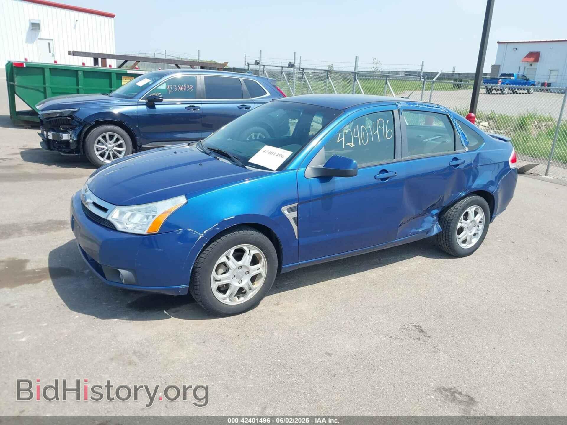2008 FORD FOCUS - VIN: 1FAHP35N18W186389 - Фото 2