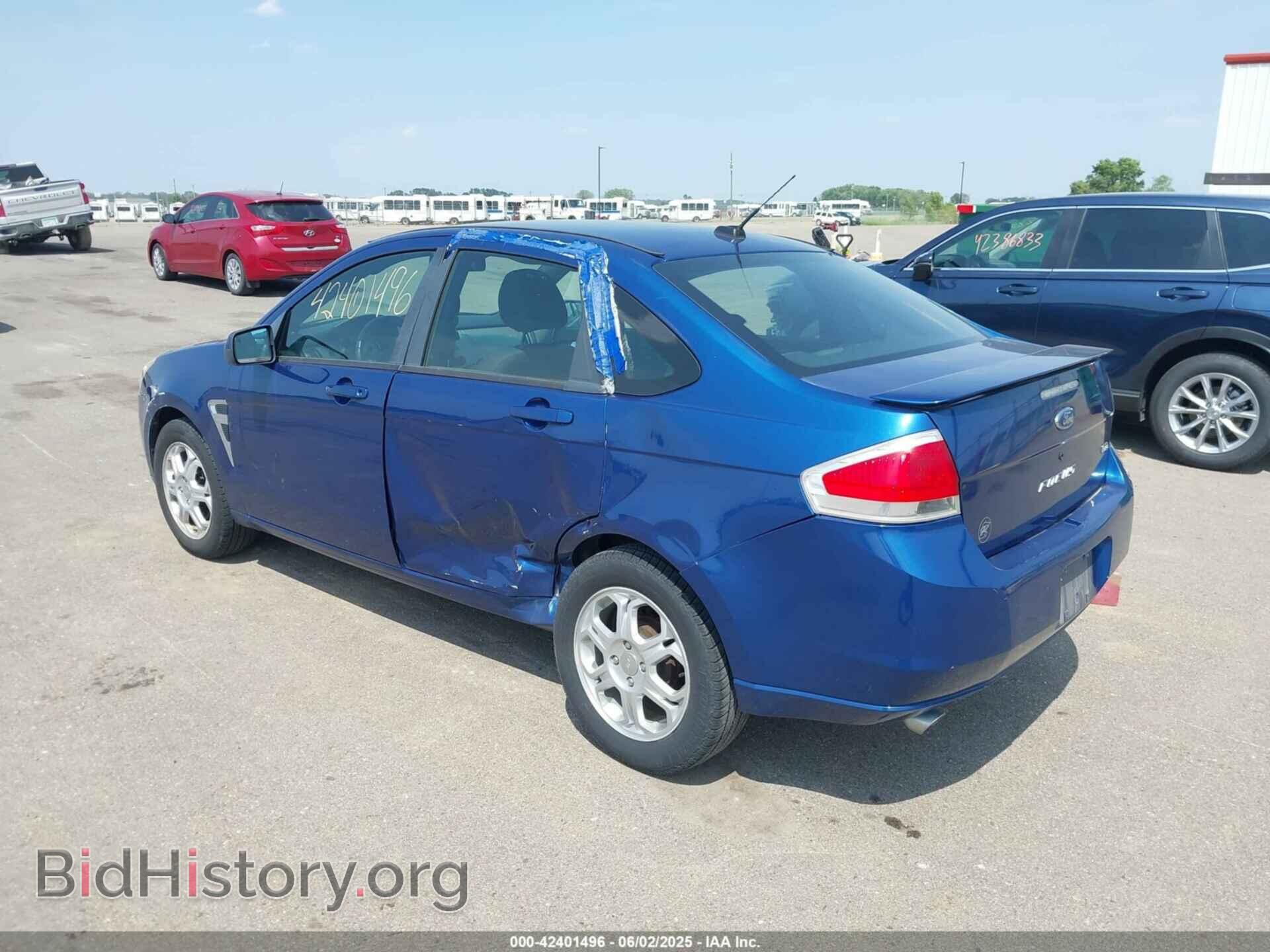 2008 FORD FOCUS - VIN: 1FAHP35N18W186389 - Фото 3