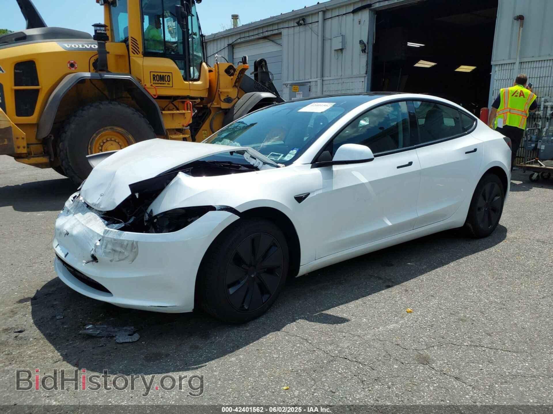 2025 TESLA MODEL 3 - VIN: 5YJ3E1EB7SF931422 - Фото 2
