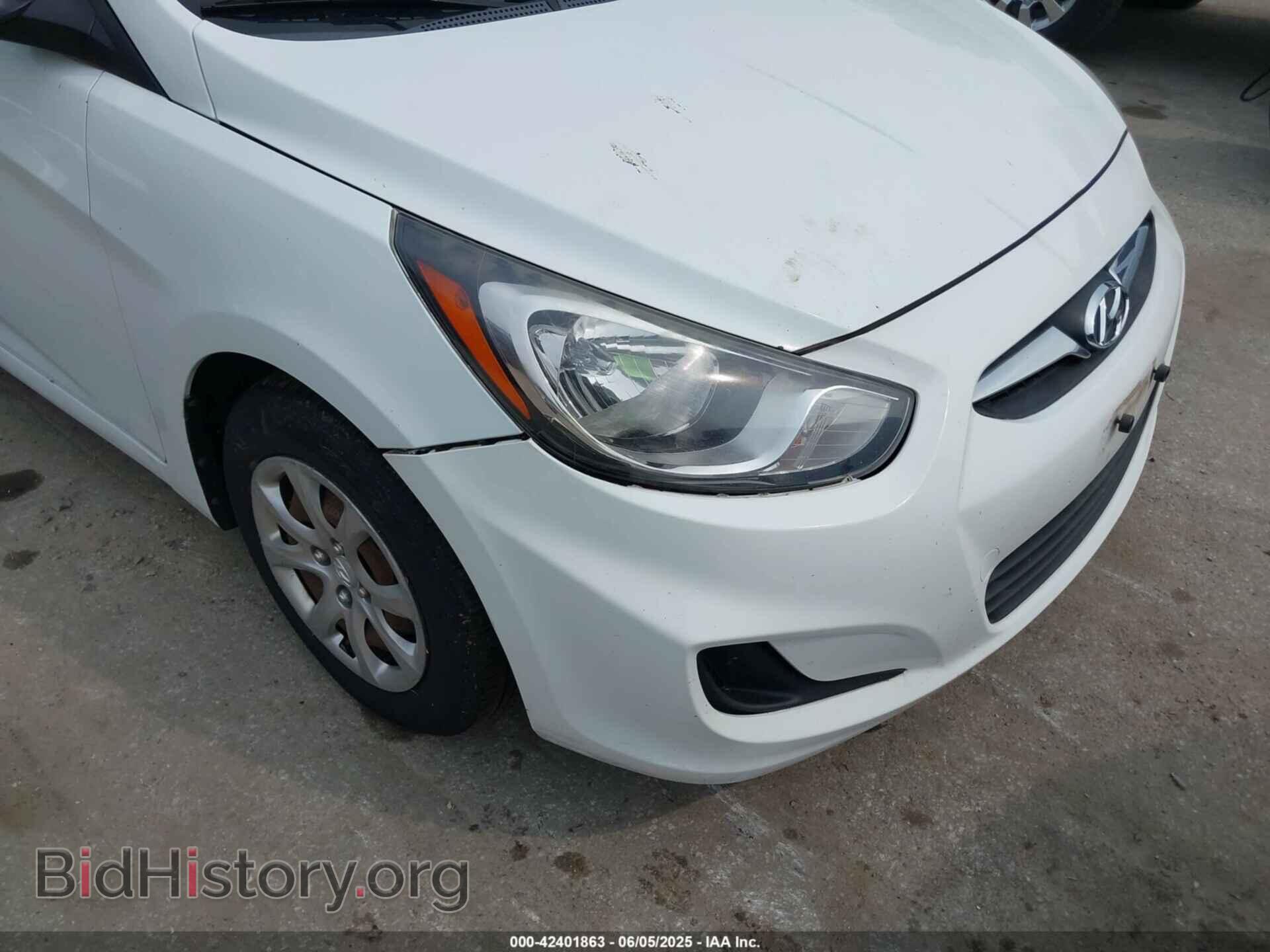 2013 HYUNDAI ACCENT - VIN: KMHCT4AE0DU493372 - Фото 13