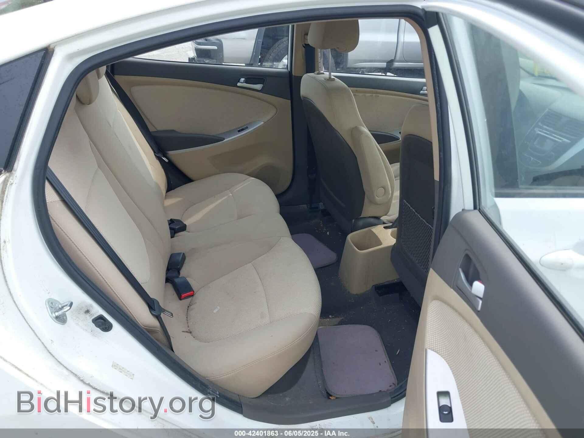 2013 HYUNDAI ACCENT - VIN: KMHCT4AE0DU493372 - Фото 8