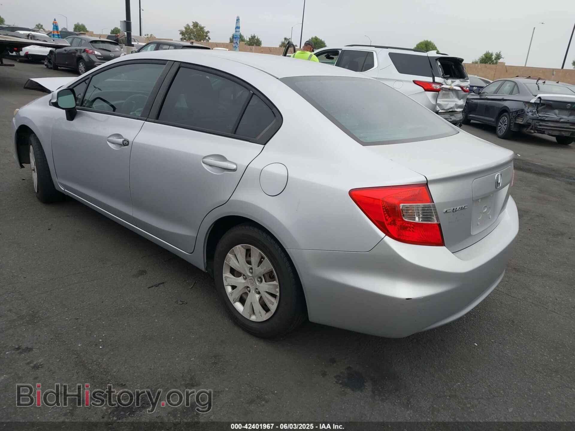 2012 HONDA CIVIC - VIN: 19XFB2F59CE342920 - Фото 3