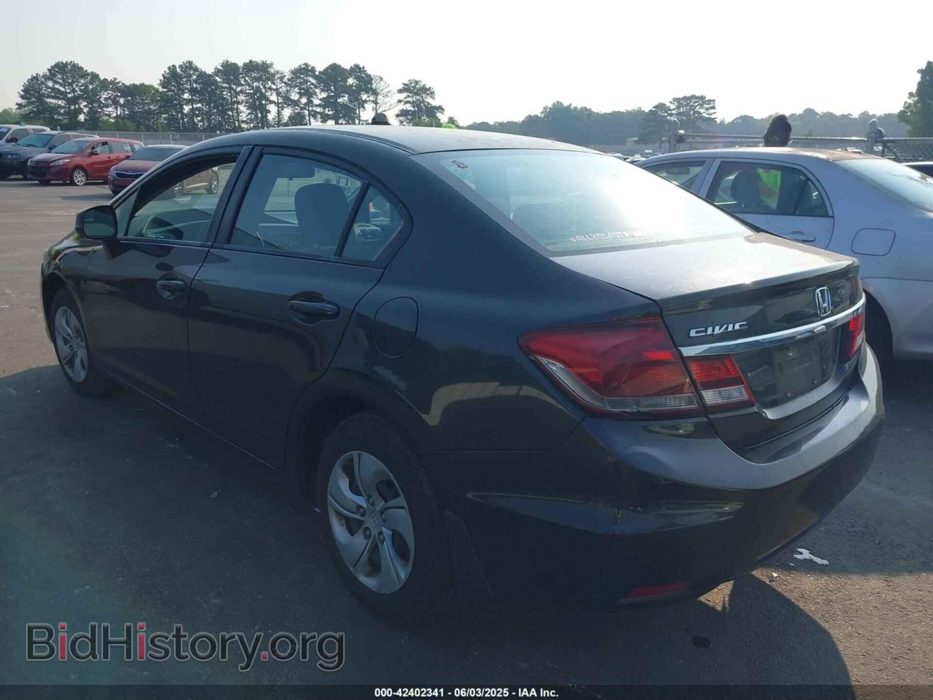 2013 HONDA CIVIC - VIN: 19XFB2F55DE015397 - Фото 3