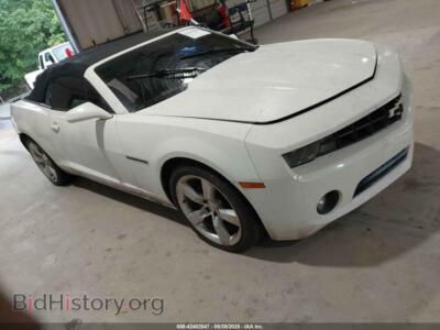 2013 Chevrolet CAMARO 2LT, white — VIN 2G1FC3D34D9194477, IAAI