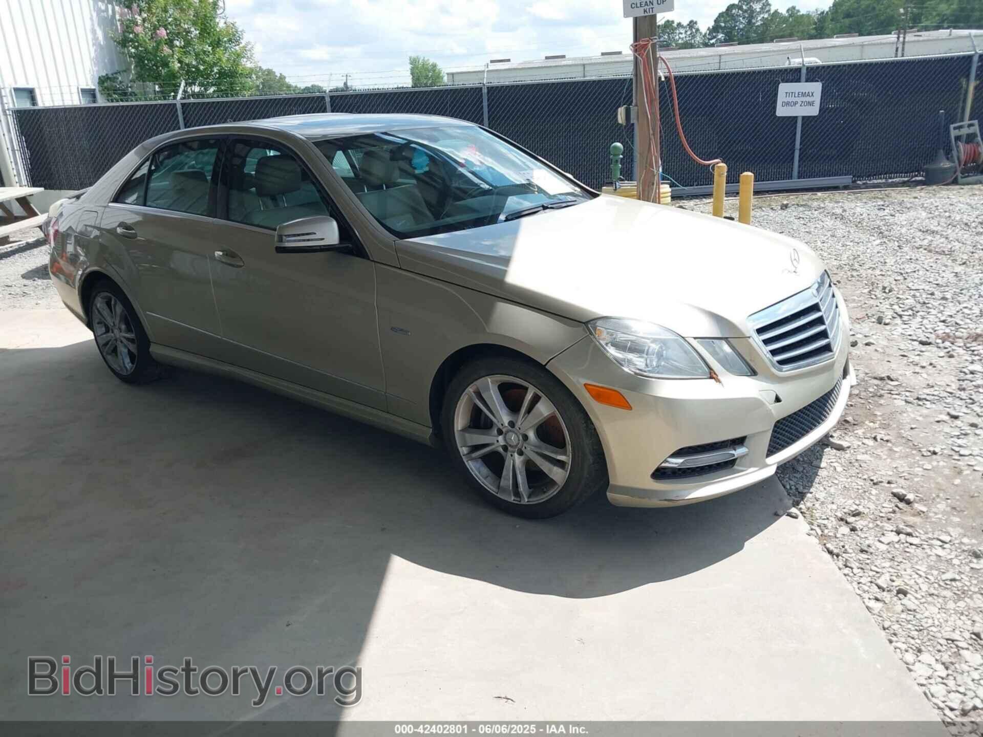 Photo WDDHF5KB2CA542833 - MERCEDES-BENZ E 350 2012