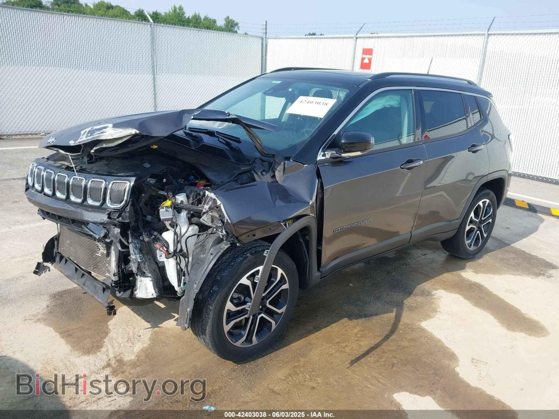 2022 JEEP COMPASS - VIN: 3C4NJDCB2NT118200 - Фото 2