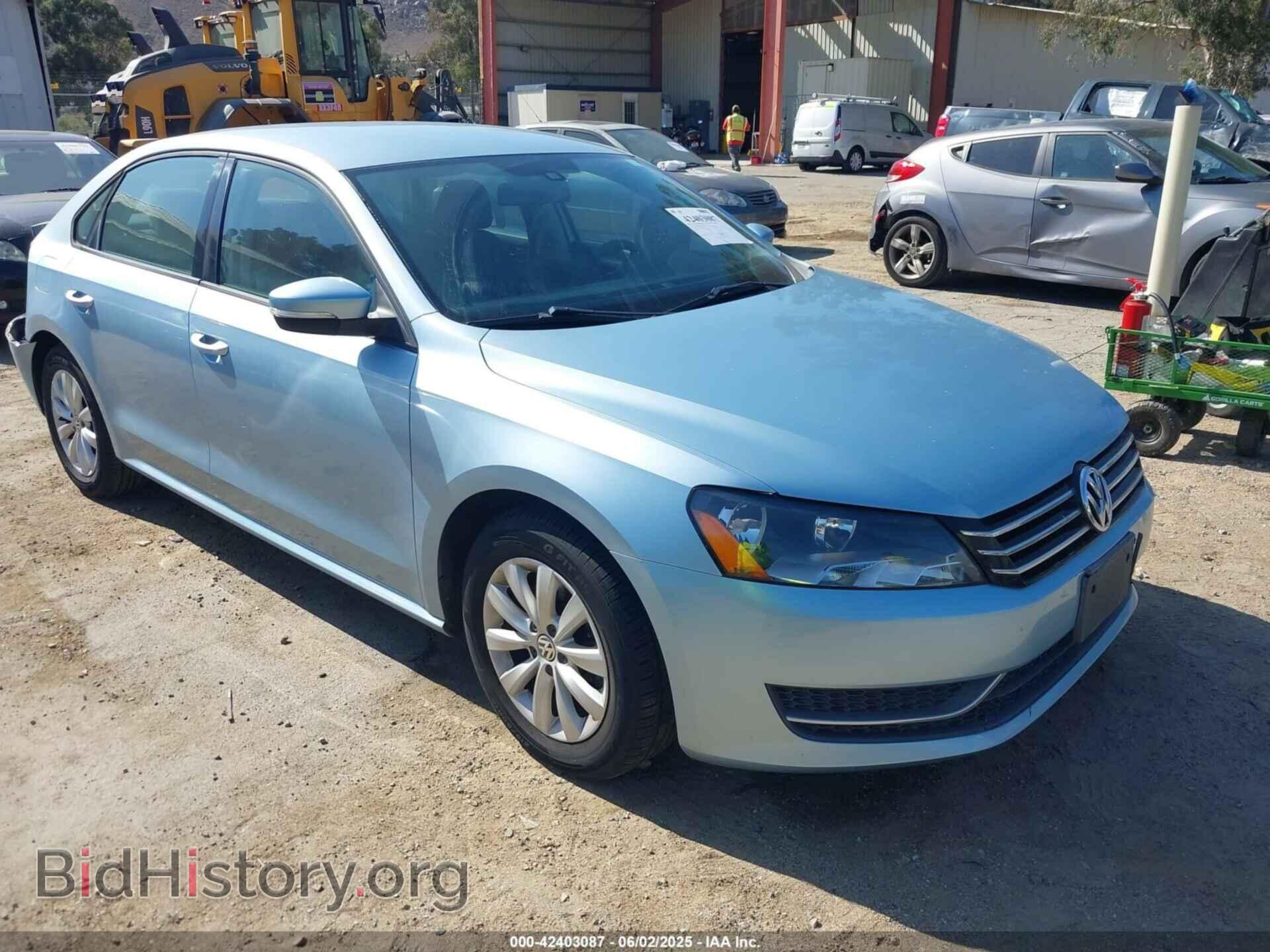 Фотография 1VWAP7A3XDC057745 - VOLKSWAGEN PASSAT 2013