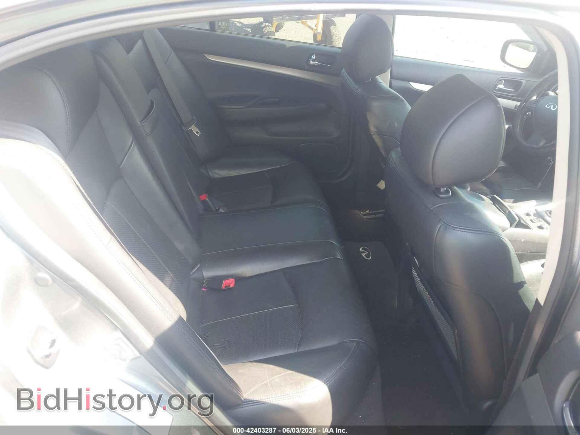 2012 INFINITI G37X - VIN: JN1CV6AR2CM671796 - Фото 8