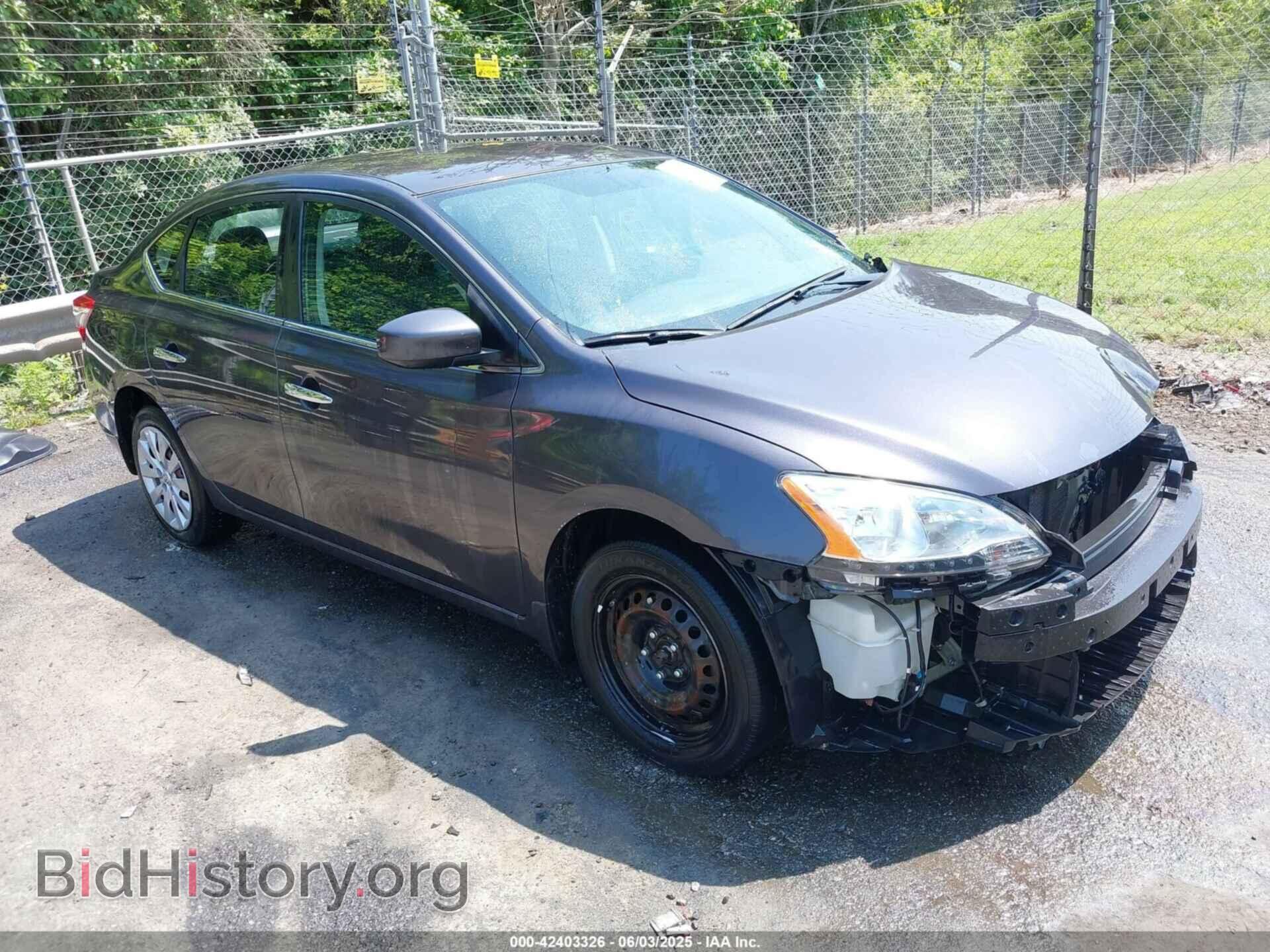Photo 3N1AB7AP2EL683092 - NISSAN SENTRA 2014