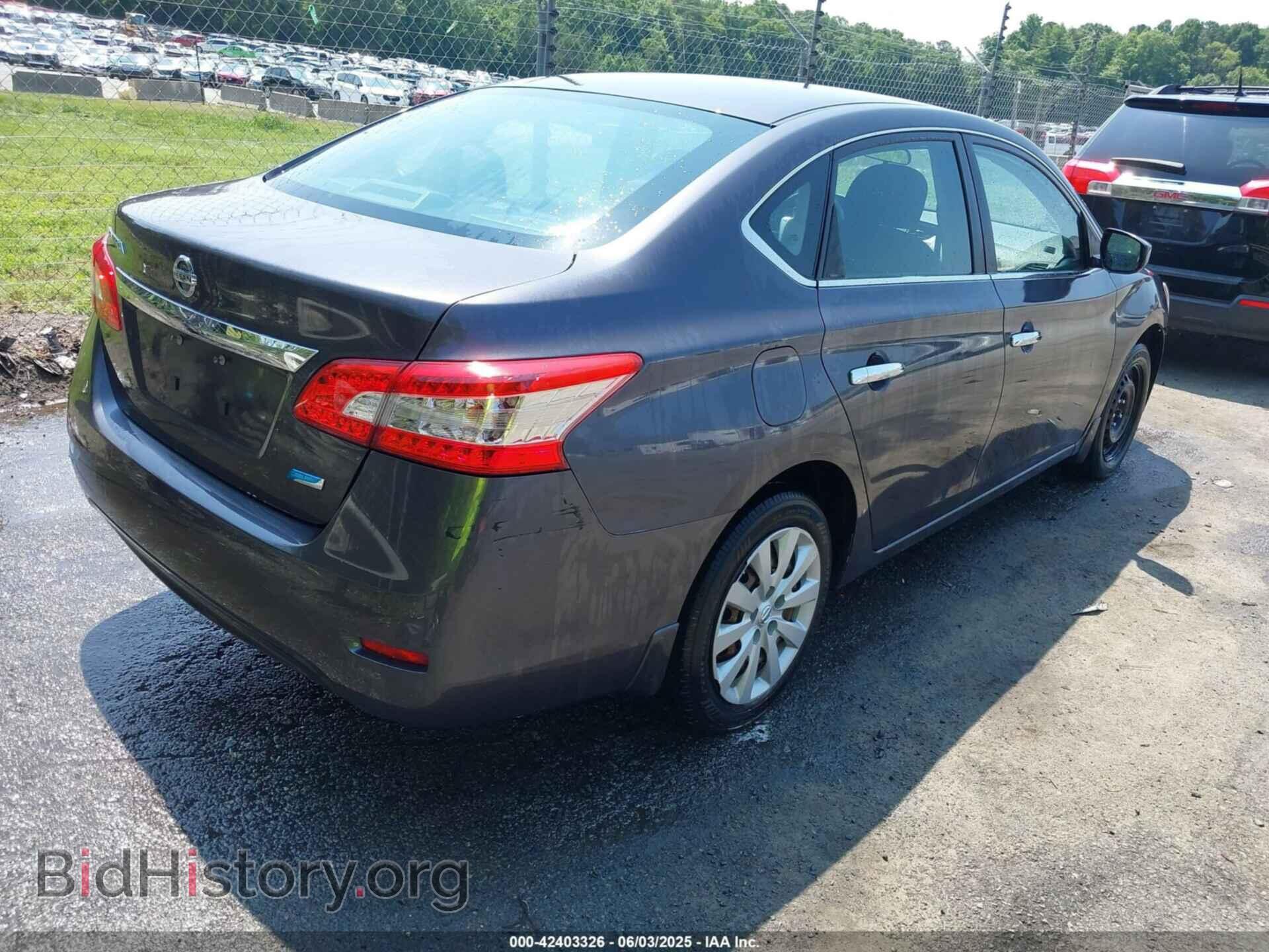 2014 NISSAN SENTRA - VIN: 3N1AB7AP2EL683092 - Фото 4