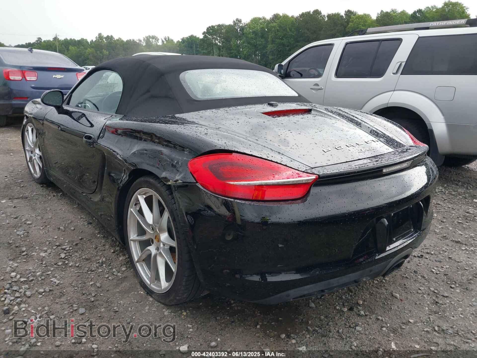 2016 PORSCHE BOXSTER - VIN: WP0CA2A80GS120809 - Фото 3
