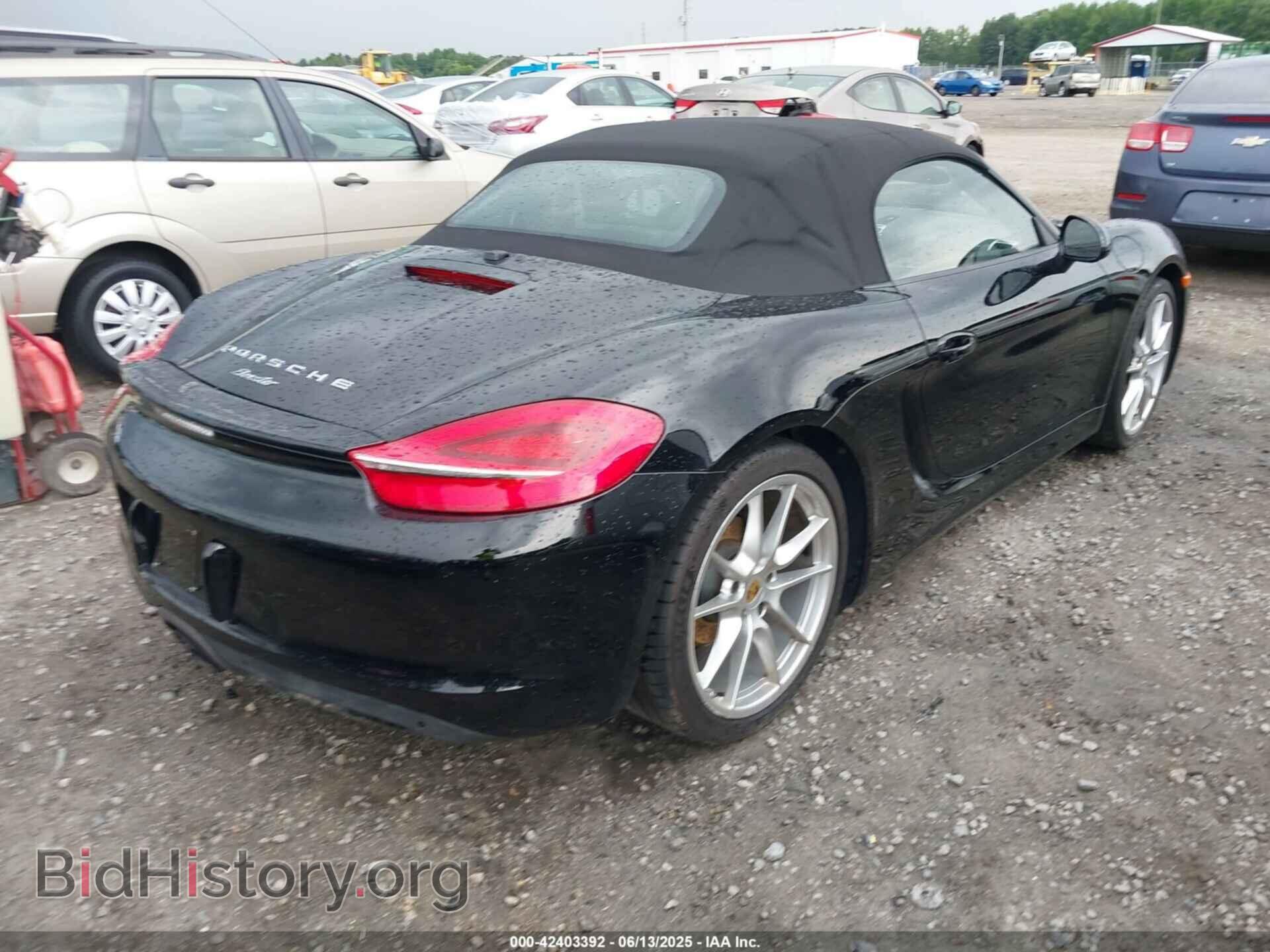 2016 PORSCHE BOXSTER - VIN: WP0CA2A80GS120809 - Фото 4