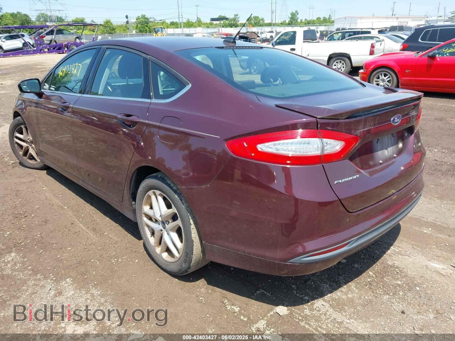 2013 FORD FUSION - VIN: 3FA6P0H72DR214331 - Фото 3