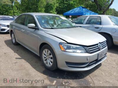 2014 Volkswagen PASSAT 2.5L Wolfsburg Edition, серый — VIN 1VWAP7A31EC003316, IAAI